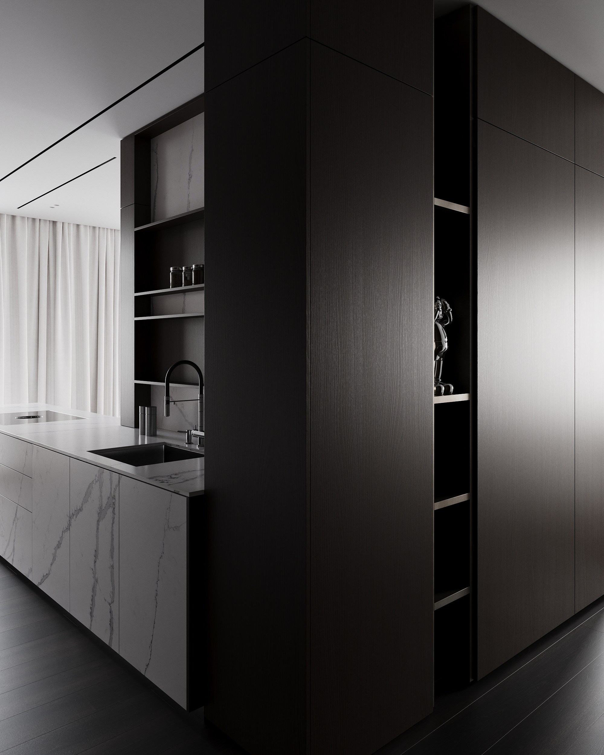 SAVVIN RESIDENCE. 3d визуализатор интерьеров Катя Ваганова