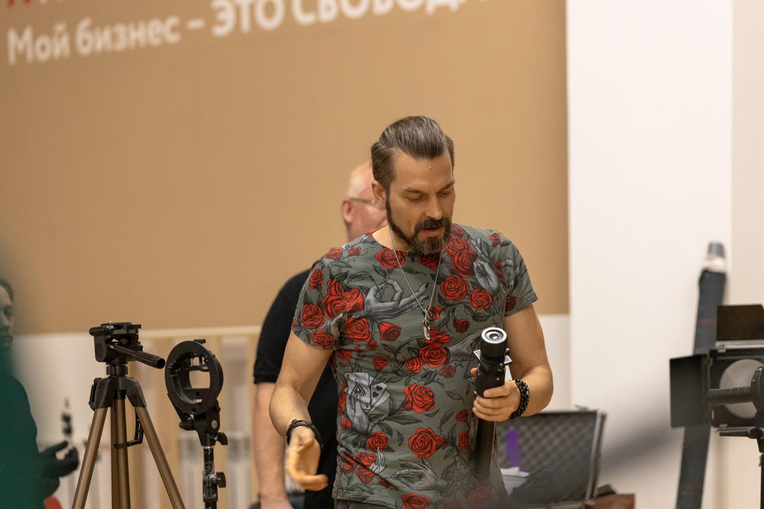 Репортаж для Мой Бизнес — Мастеркласс Павла Ребанда. Фотограф в Туле Крупский АнДРей. Фотостудия «КАДР71» в Туле