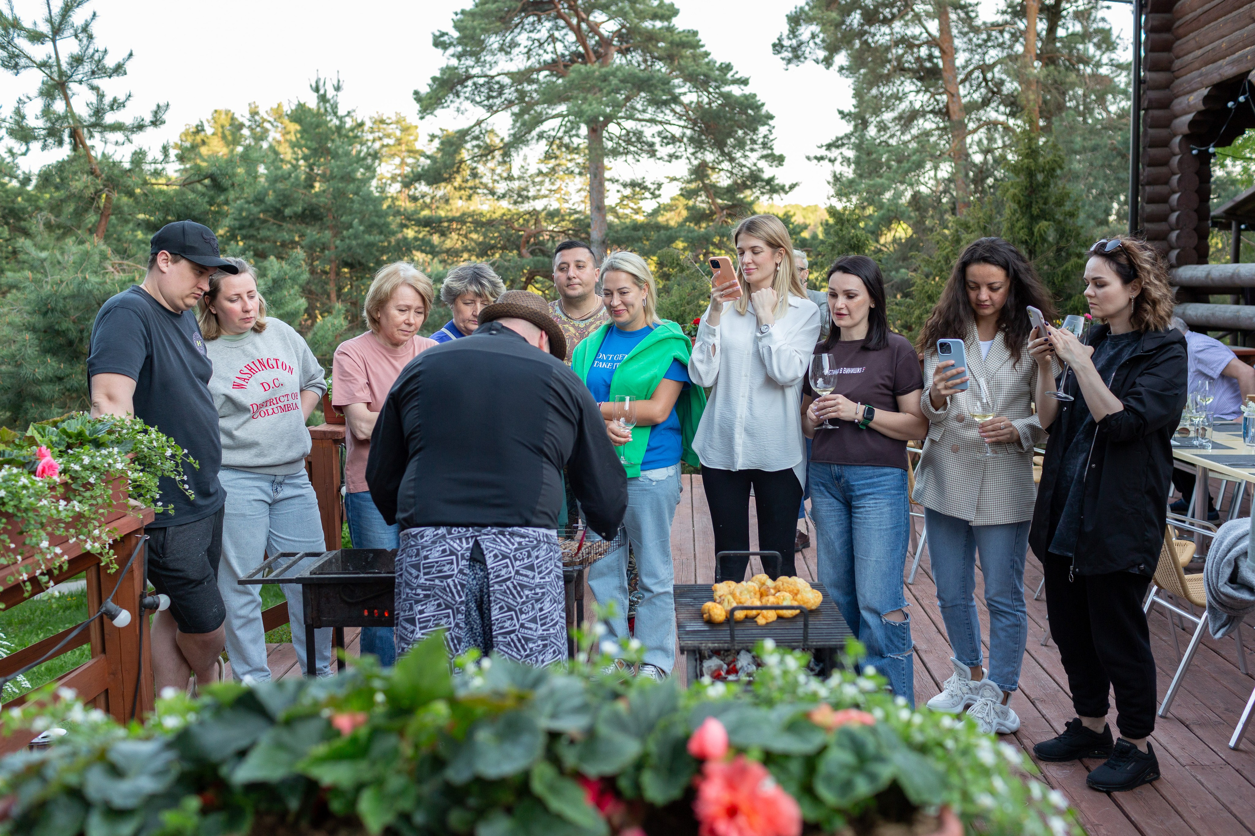 Открытие летнего сезона в ресторане БЕРЛОГА (13 мая 2023 г.). Фотограф Наталья Угрюмова, г. Москва