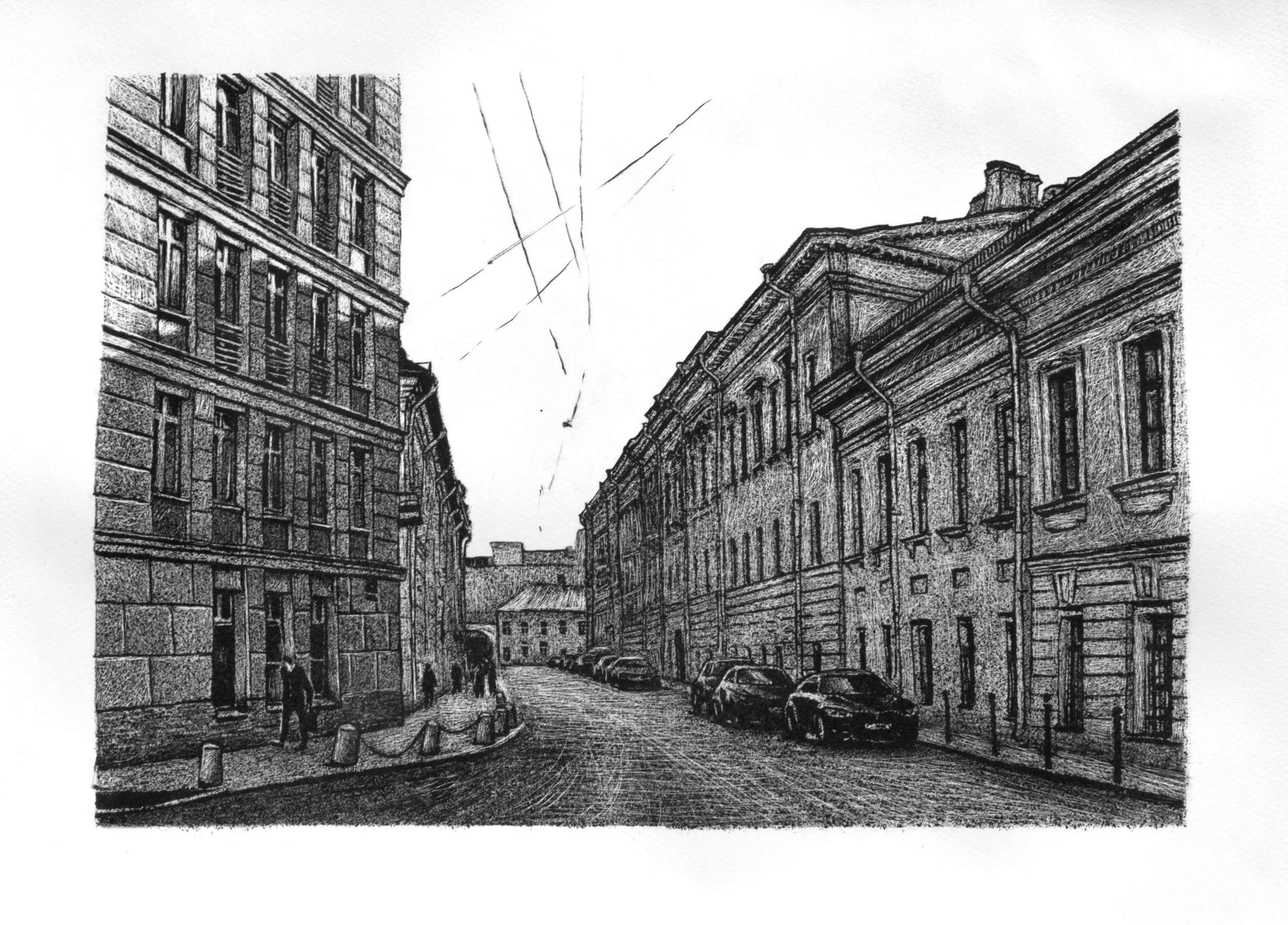 Университет. Альбом литографий. Ольга Васильева художник в Санкт-Петербурге