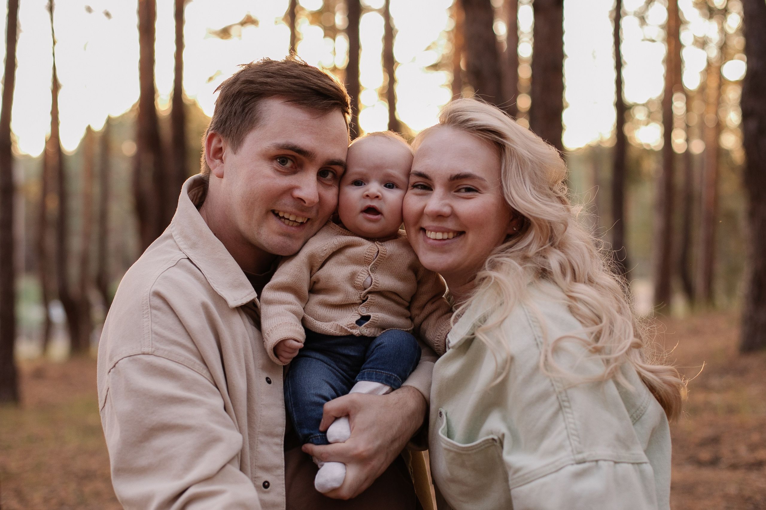 Осенний лес. Семейный фотограф в Самаре