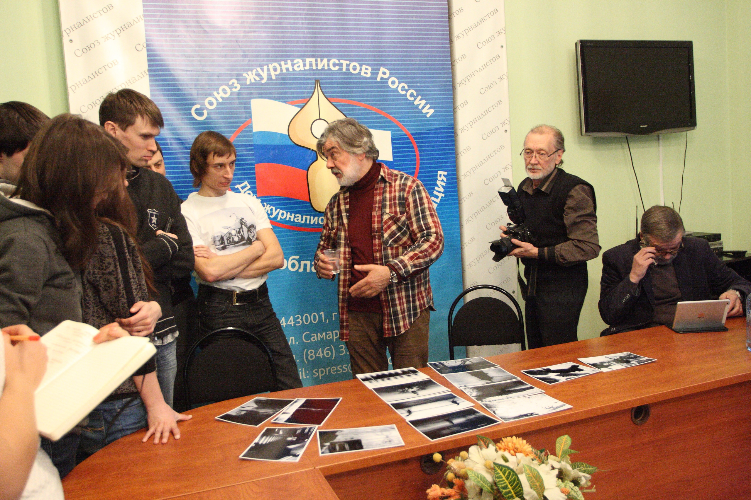 03.03.2014 Творческая встреча А. Баскакова, В. Вяткина. Фотообъединение Самарского областного отделения Союза журналистов России