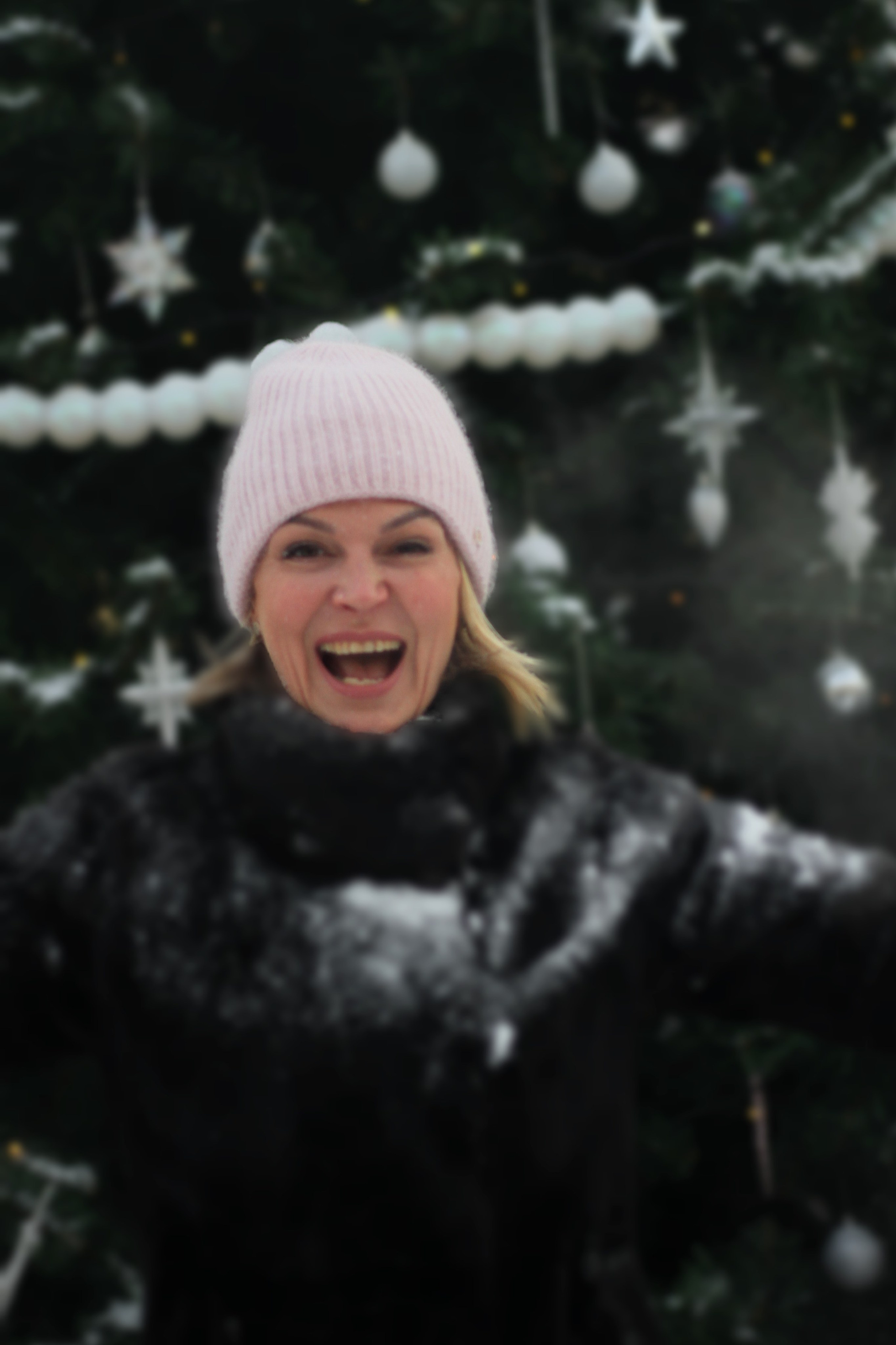 Зимняя фотосессия в Никольских Рядах. Позитивный контент-фотограф в Санкт-Петербурге Мария Устинова