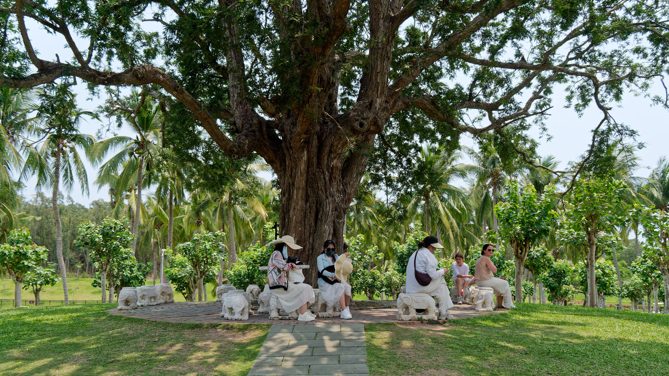 Хайнань 2026, Центр буддизма Наньшань на Хайнане. Фотопрогулки по Миру