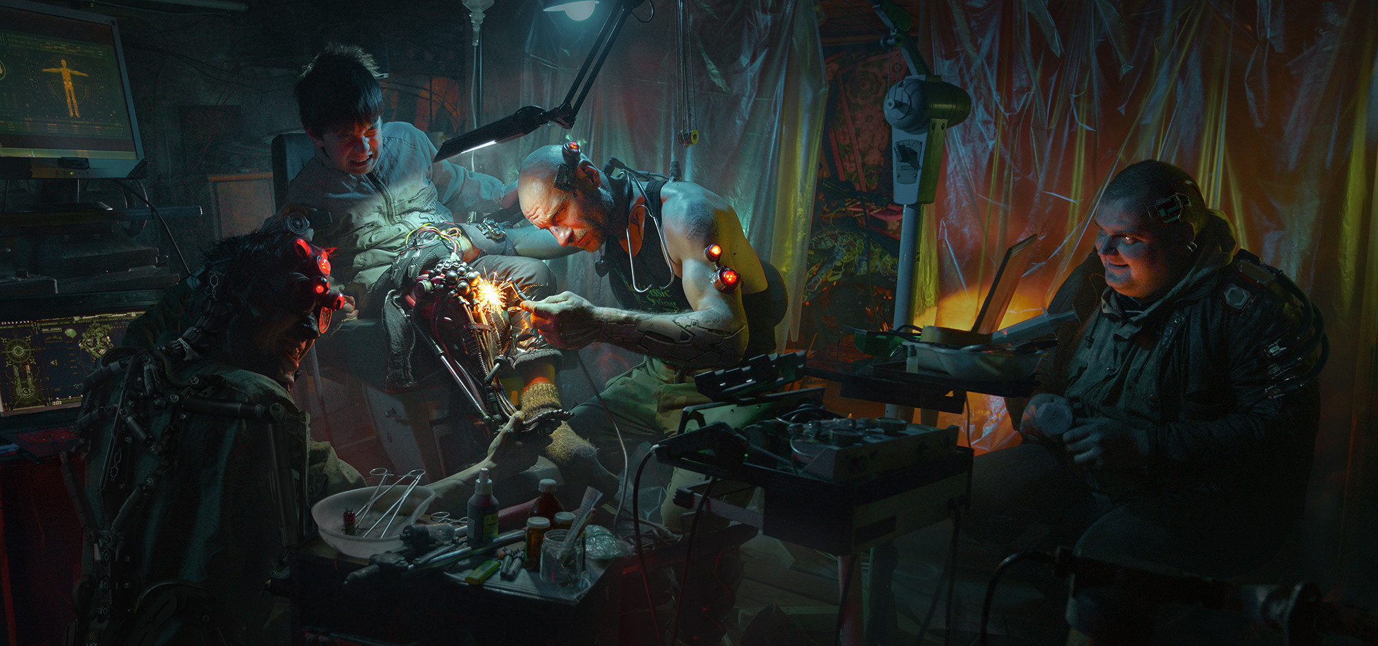 Cyberpunk 2077. Обучение фотографии. Фотограф Дмитрий Рогожкин