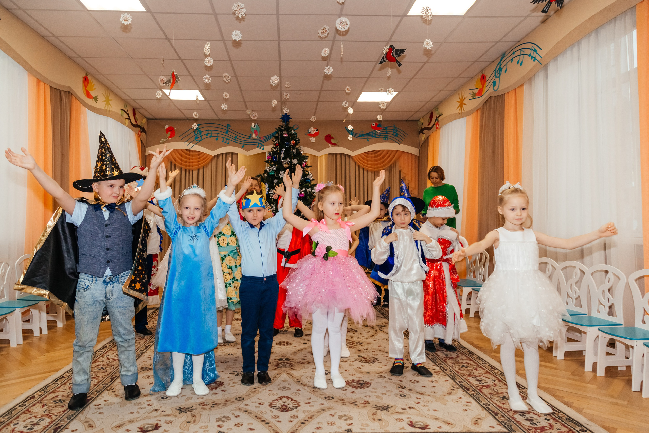 Новогодний утренник. Семейный фотограф Любовь Саркеева