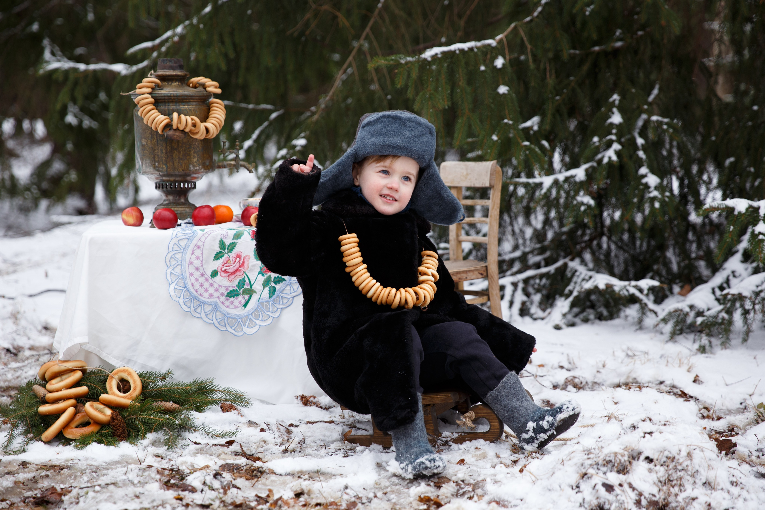 Зима. Егор. Детский и Семейный фотограф в Санкт-Петербурге