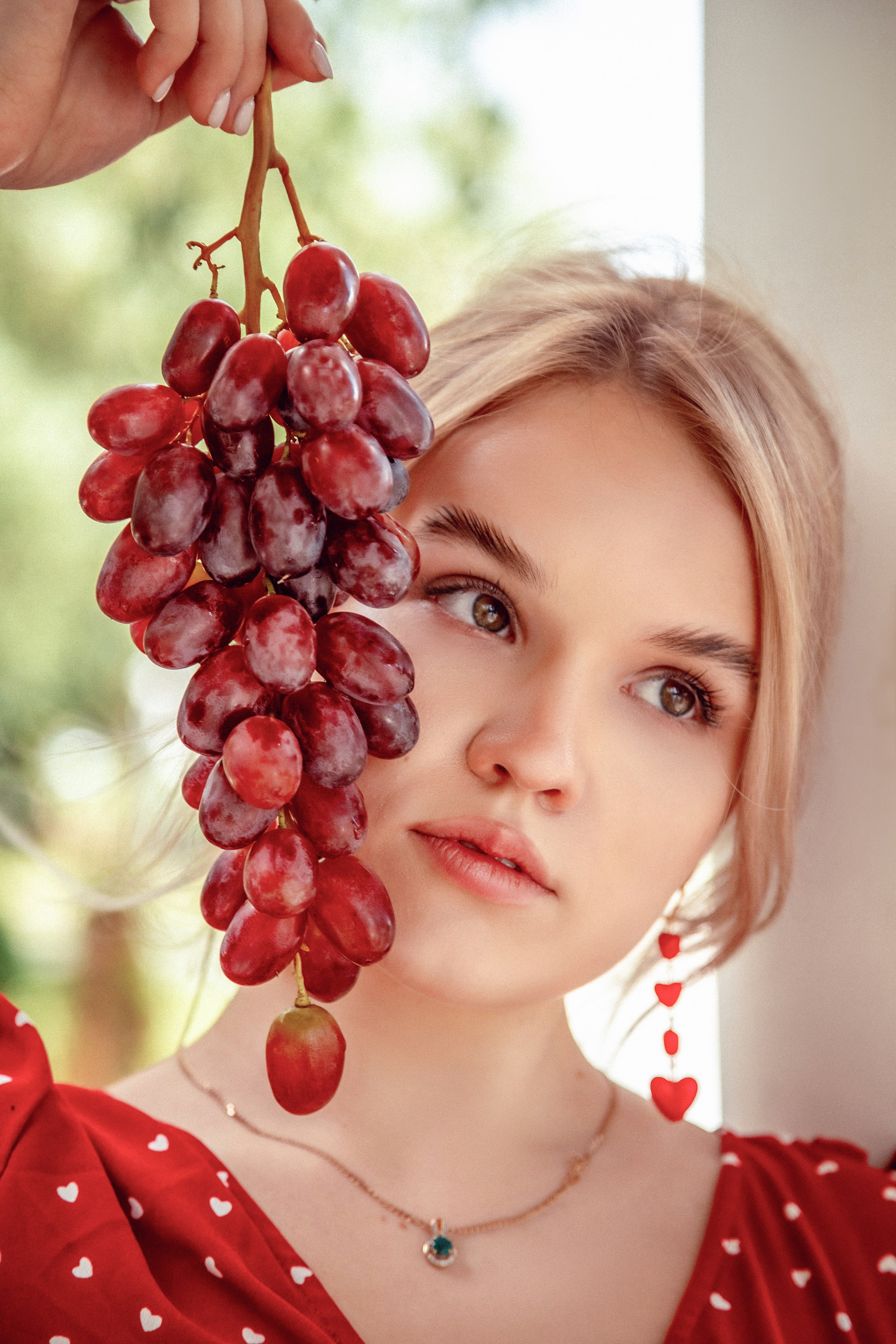 Фотопроект «Девушка с виноградом». Фотограф Алина Лебедь