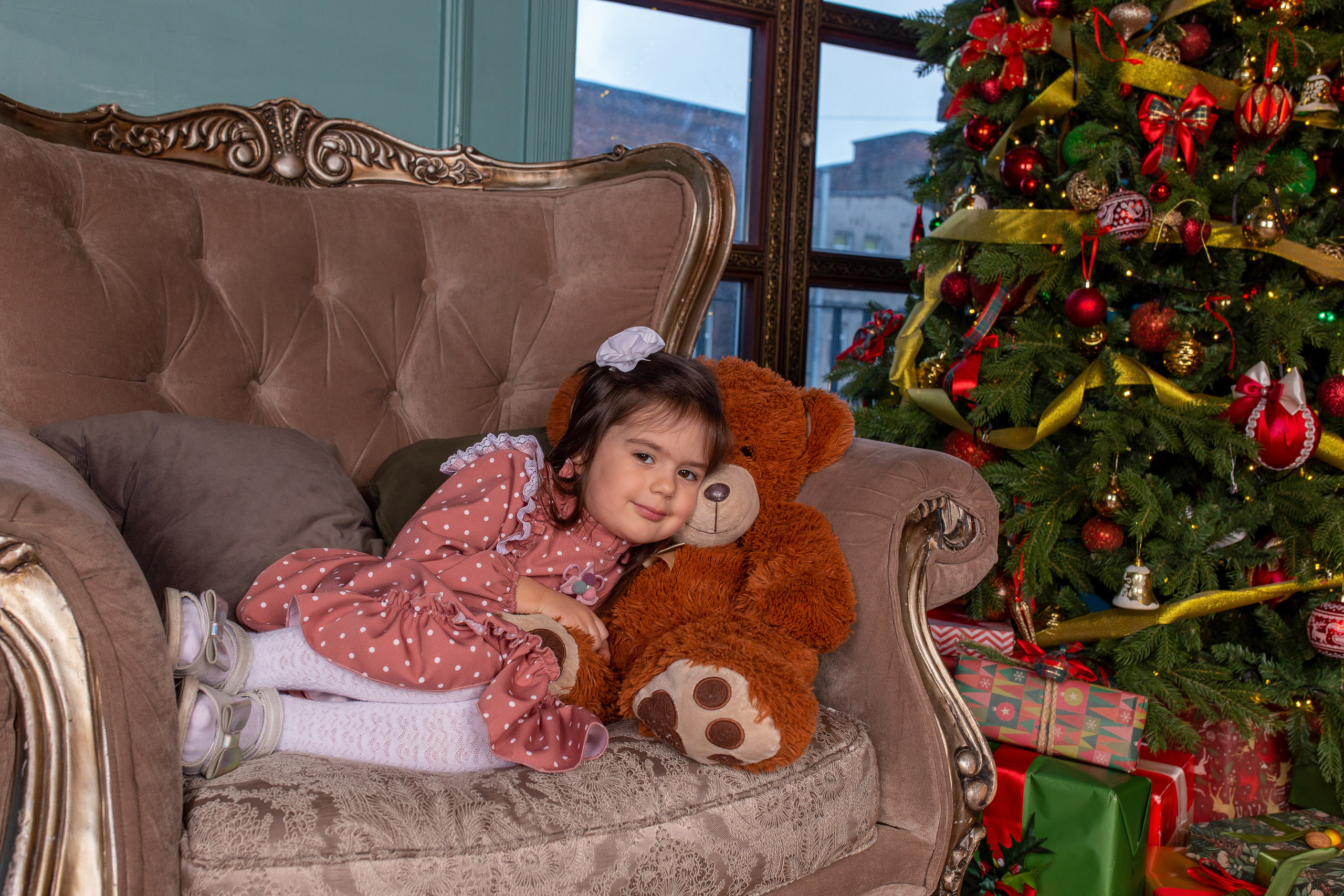 Новый год 2024. Фотосессия беременности, семейный фотограф в Санкт-Петербурге