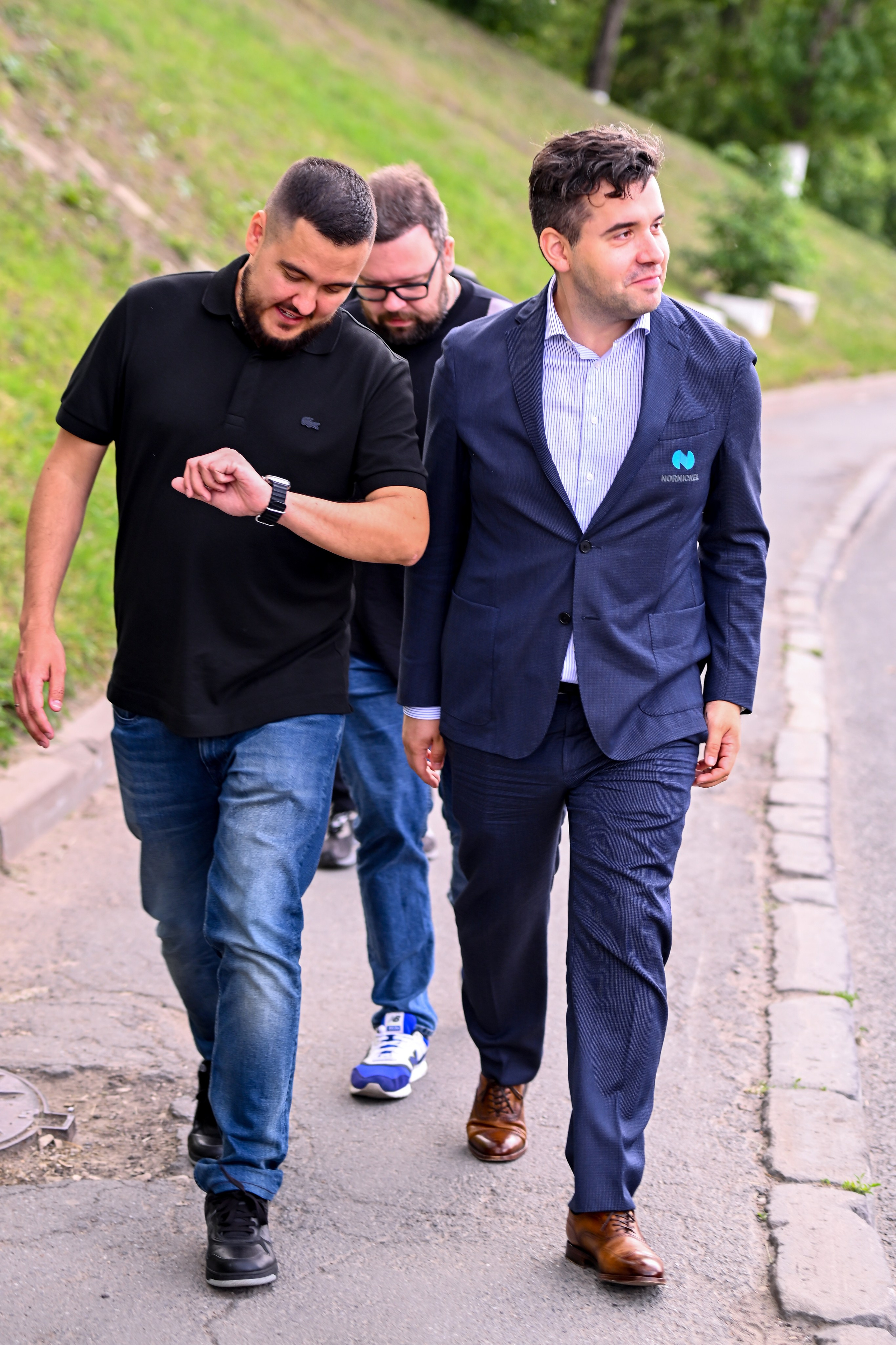 Ян Непомнящий, пресс-подход. Спортивный и репортажный фотограф в Казани Вячеслав Сатонин