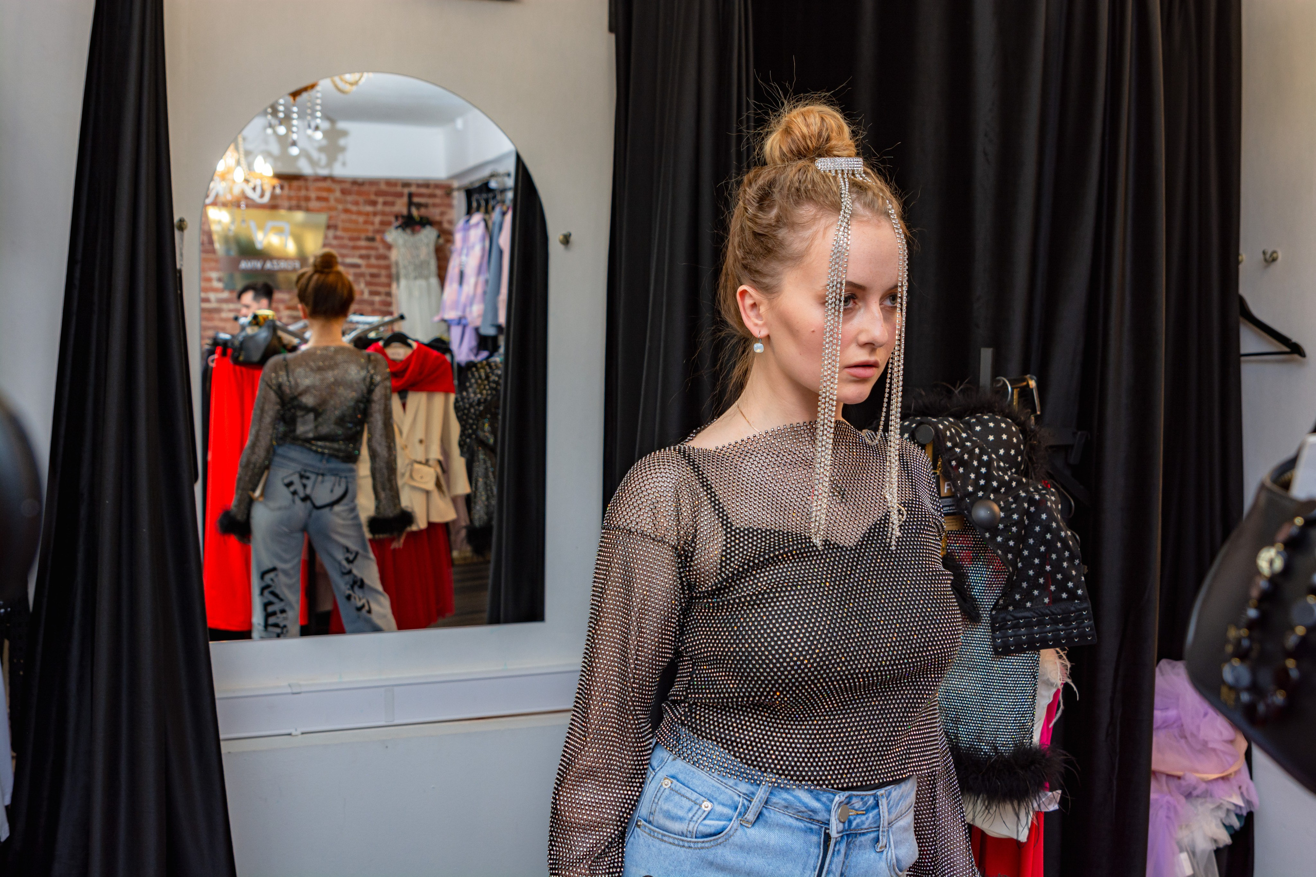 Шопинг со стилистом. Портретный фотограф в Санкт-Петербурге Дмитриева Наталия