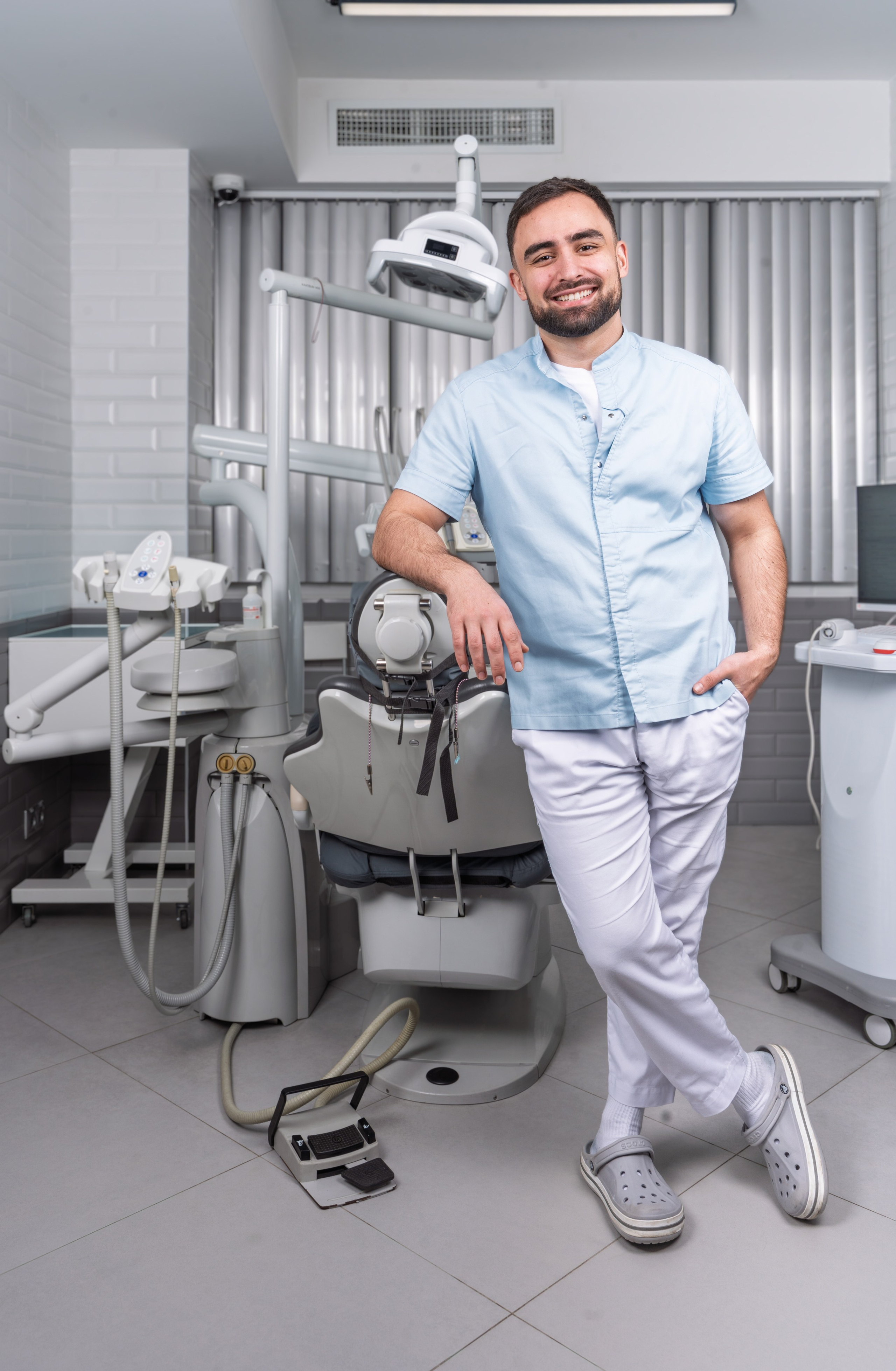 Съёмка для стоматологической клиники Prime smile. Портретный фотограф в Москве Фарид Леонов