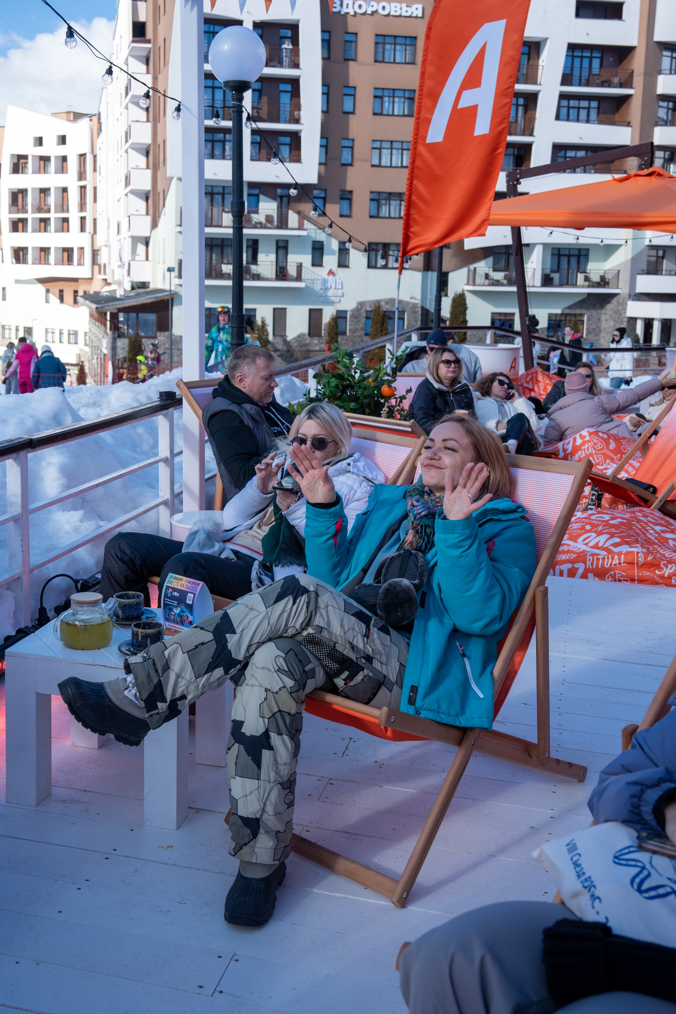 Фотоотчет партнерской интеграции Aperol Spritz на Роза Фест 2025. Репортажный фотограф в Красной Поляне и Сочи Павлюченко Екатерина