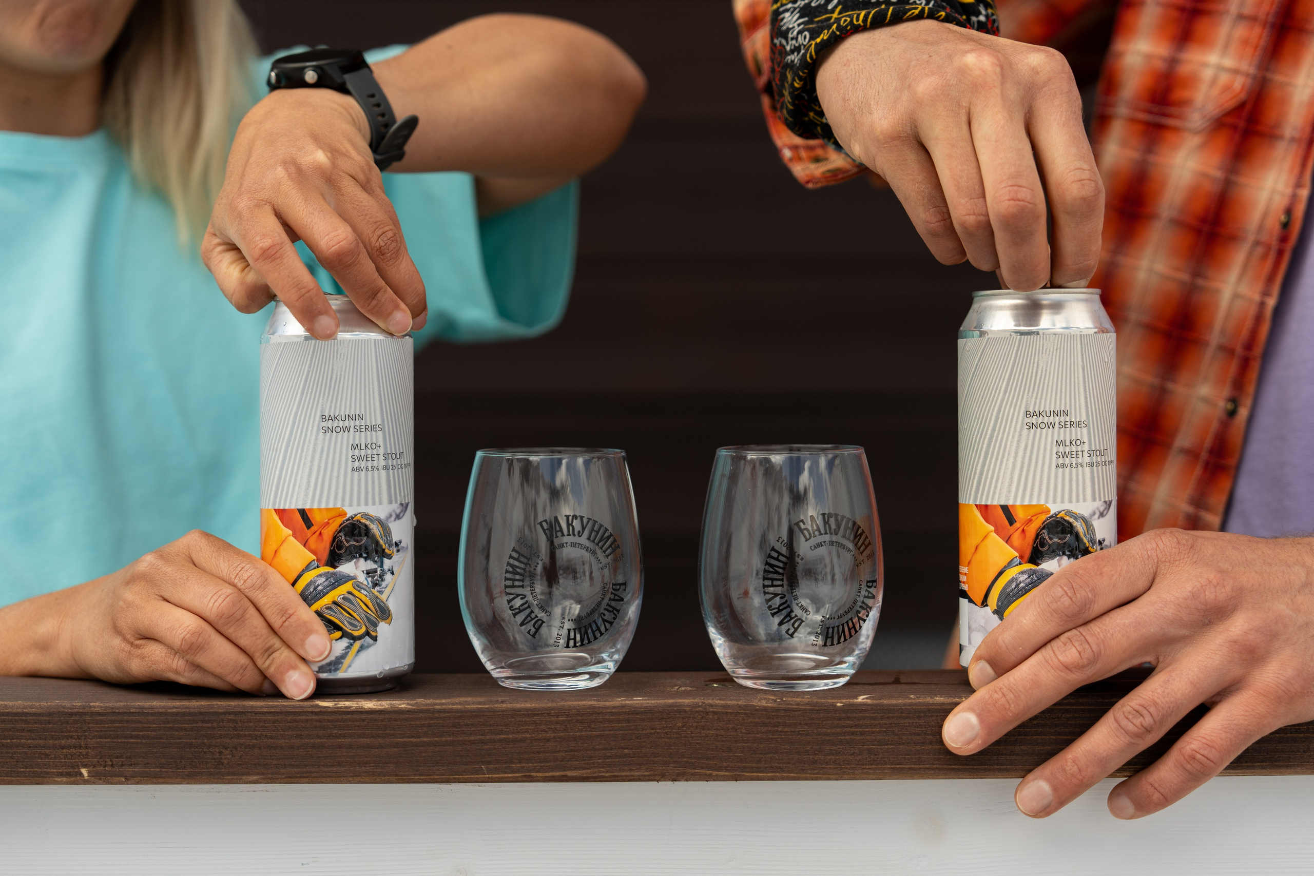 Контент съемка для пивоваренной компании Бакунин. Репортажный фотограф в Красной Поляне и Сочи Павлюченко Екатерина