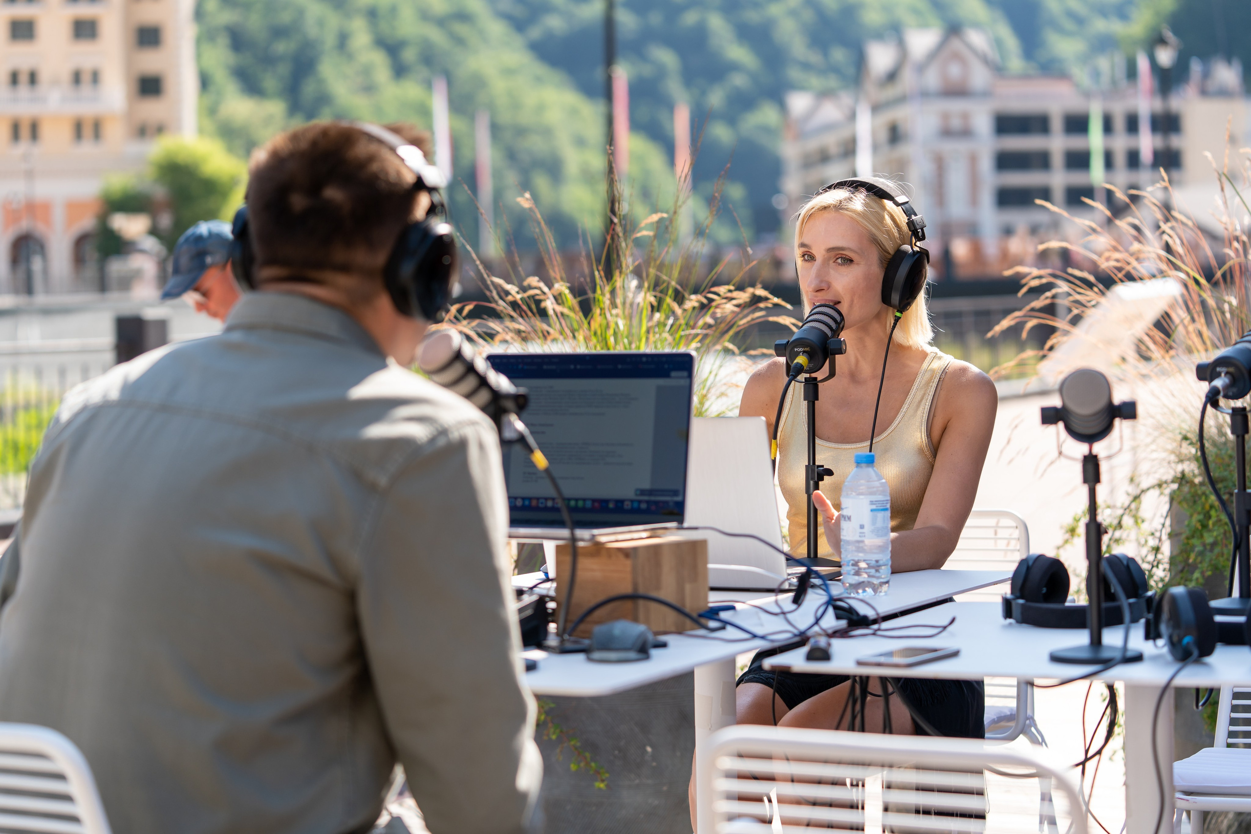 Радио Макс FM в Техникуме на курорте Роза Хутор. Репортажный фотограф в Красной Поляне и Сочи Павлюченко Екатерина