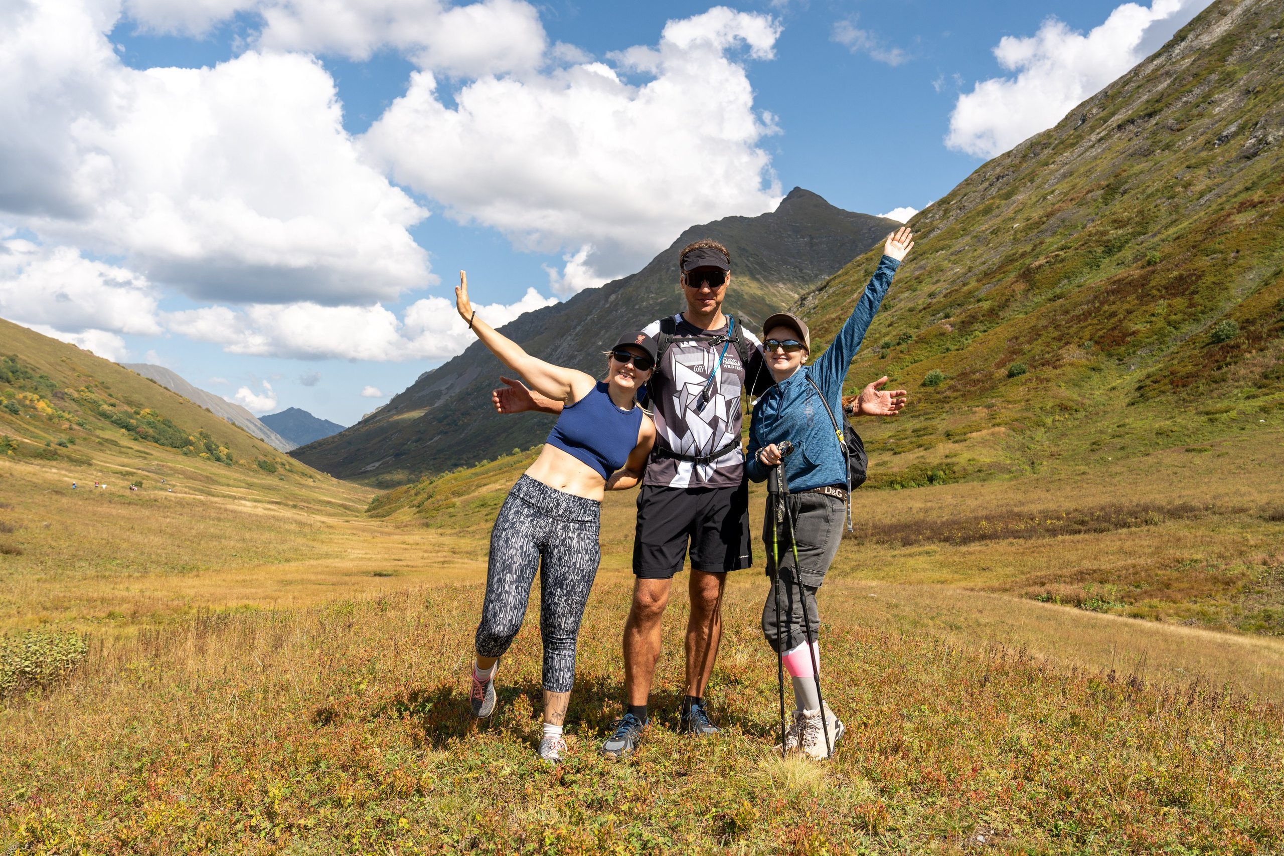 Поход для профсоюза курорта «Газпром Поляна» на Бзерпинский карниз. Репортажный фотограф в Красной Поляне и Сочи Павлюченко Екатерина