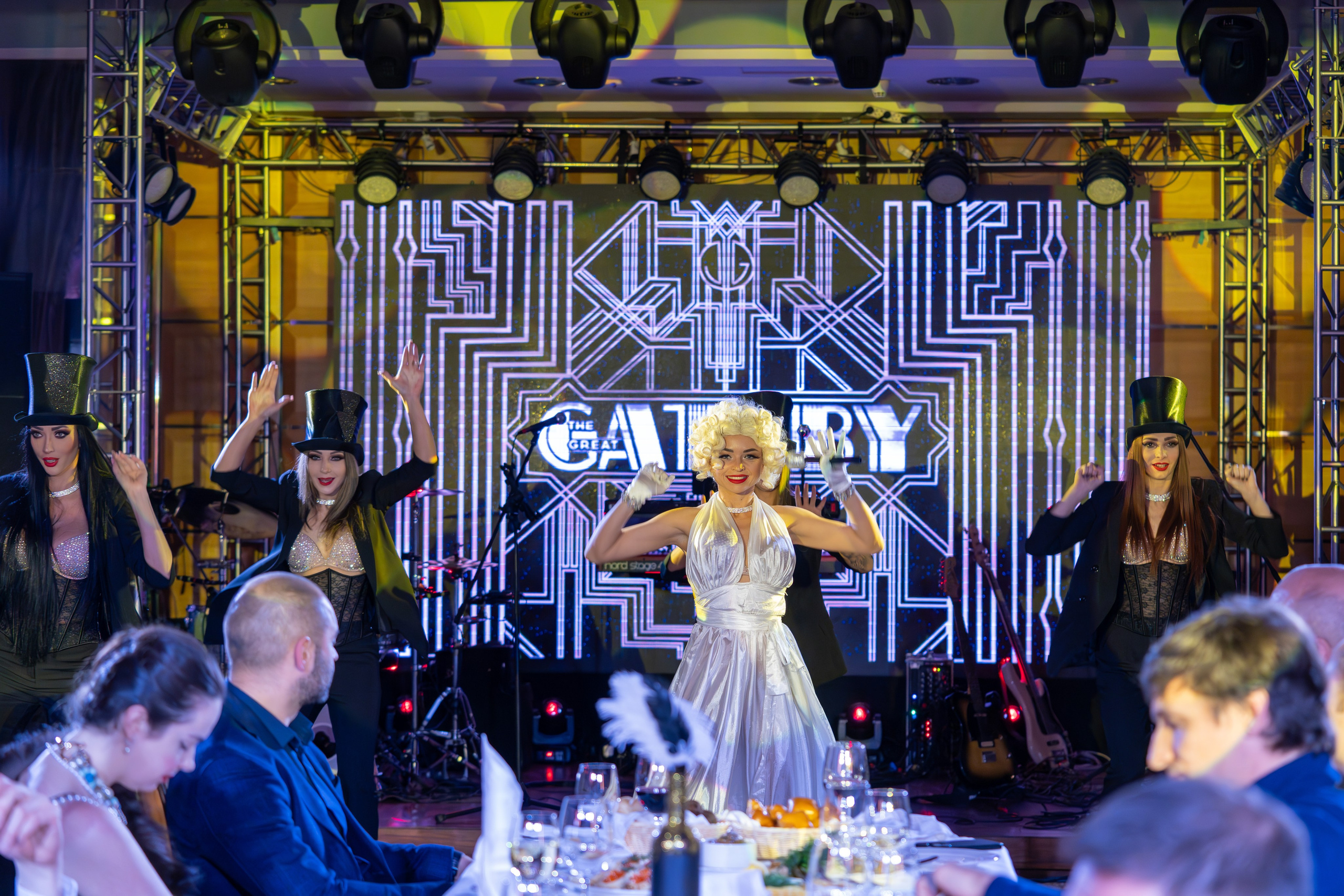 Новый год в стиле Great Gatsby. Репортажный фотограф в Красной Поляне и Сочи Павлюченко Екатерина