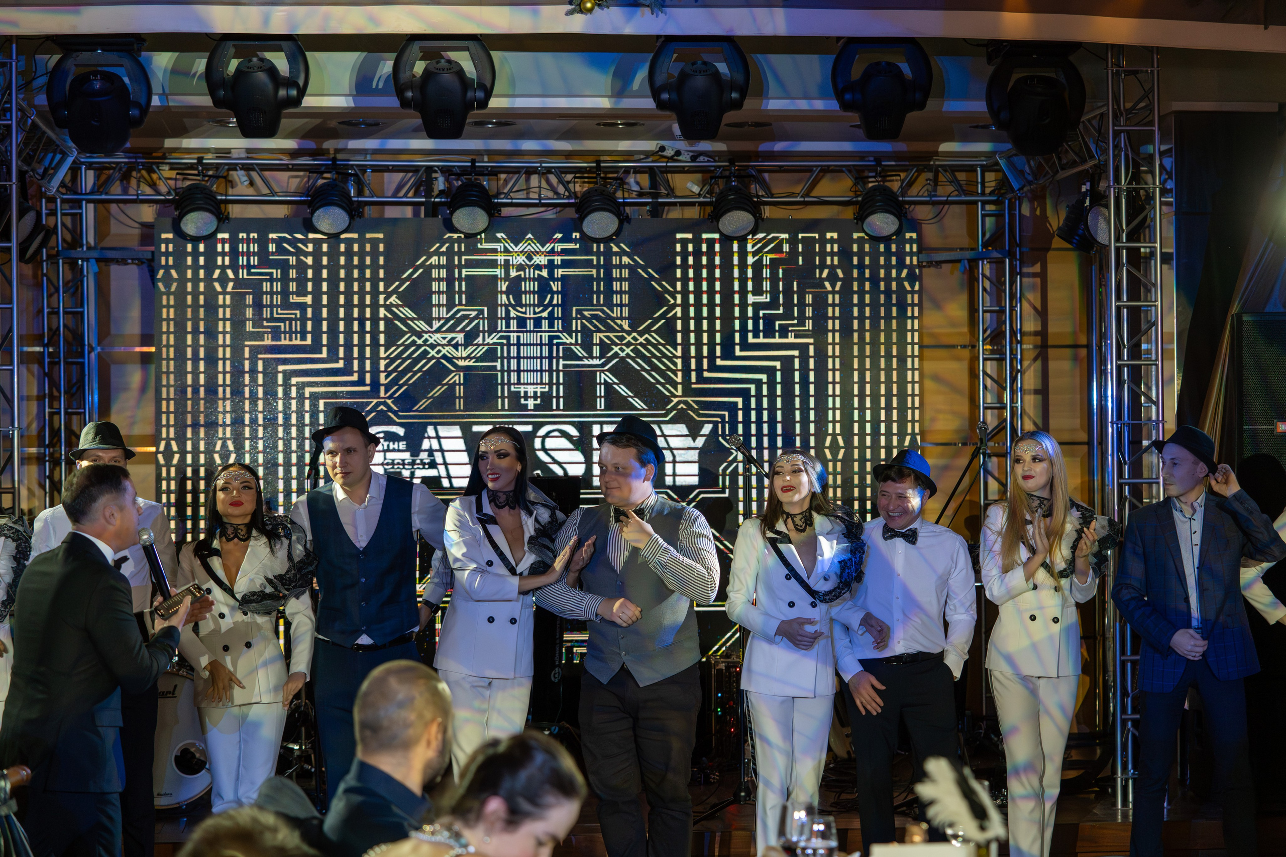 Новый год в стиле Great Gatsby. Репортажный фотограф в Красной Поляне и Сочи Павлюченко Екатерина