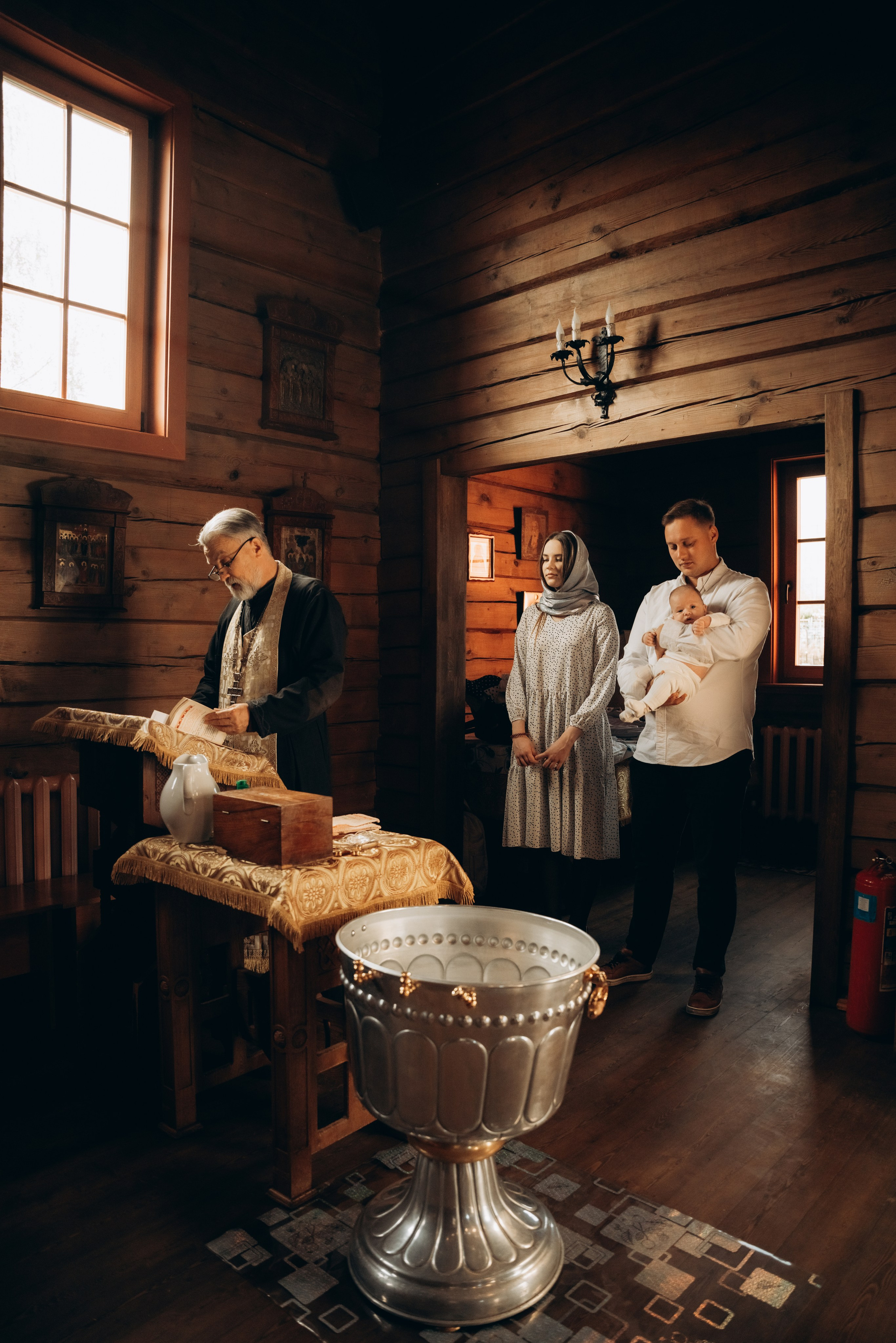 Крещение Мишки. Фотограф в Минске — Мария Миллс