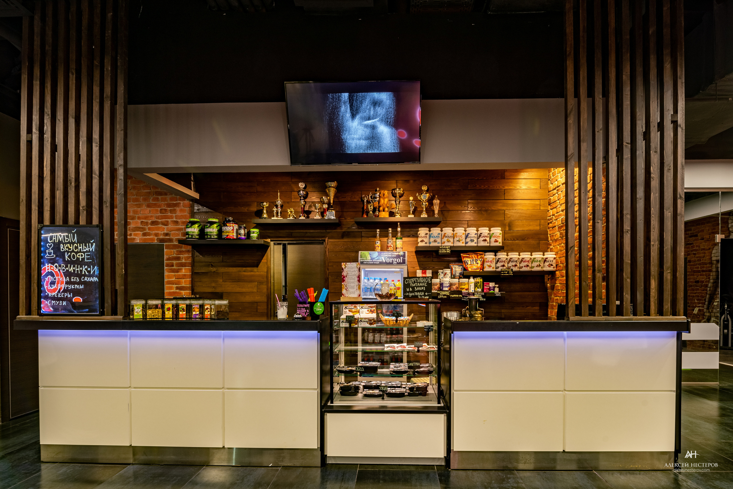 Тренажерные залы. Спортивный фитнес фотограф Алексей Нестеров