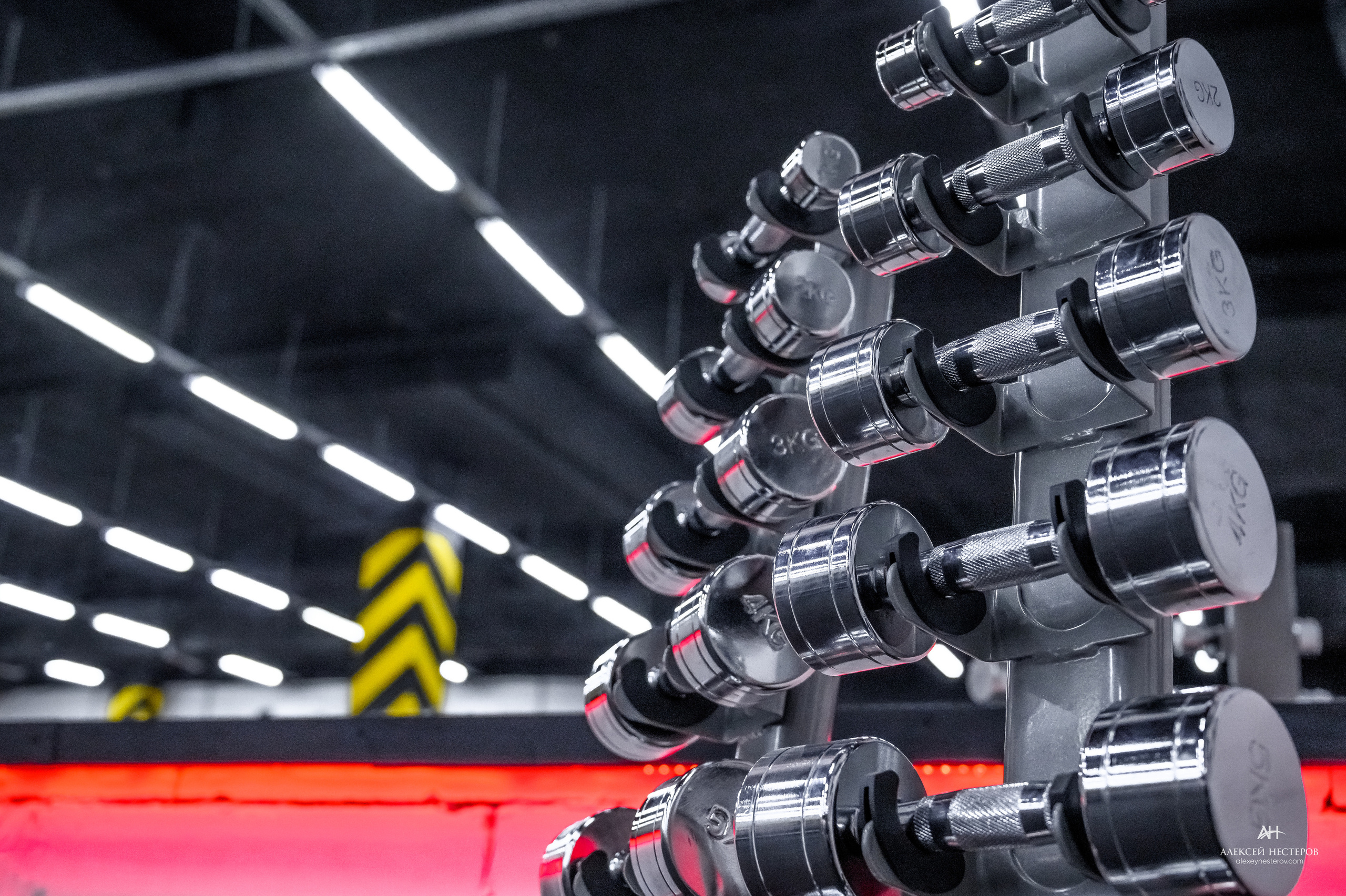 Тренажерные залы. Спортивный фитнес фотограф Алексей Нестеров