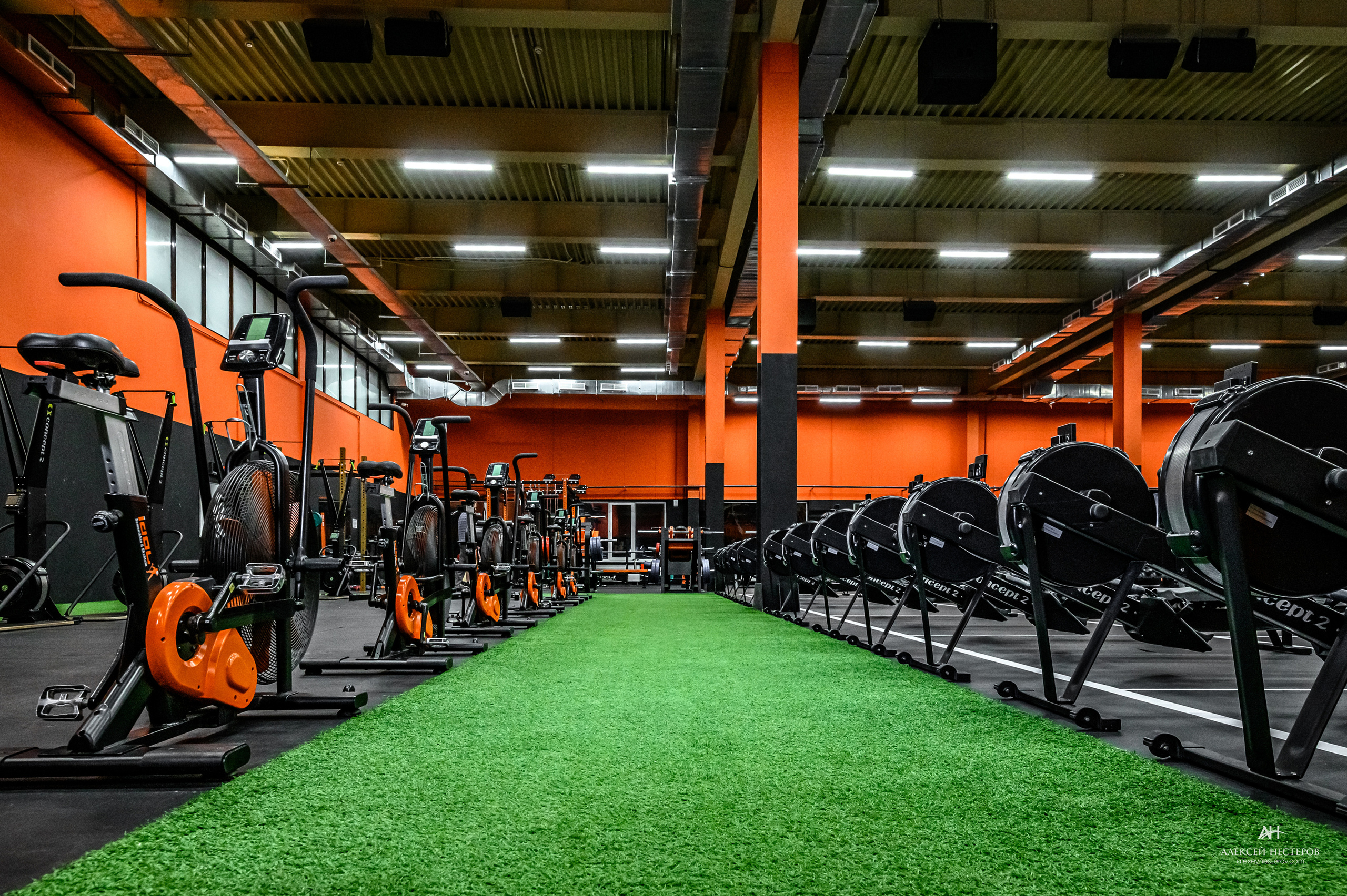 Тренажерные залы. Спортивный фитнес фотограф Алексей Нестеров