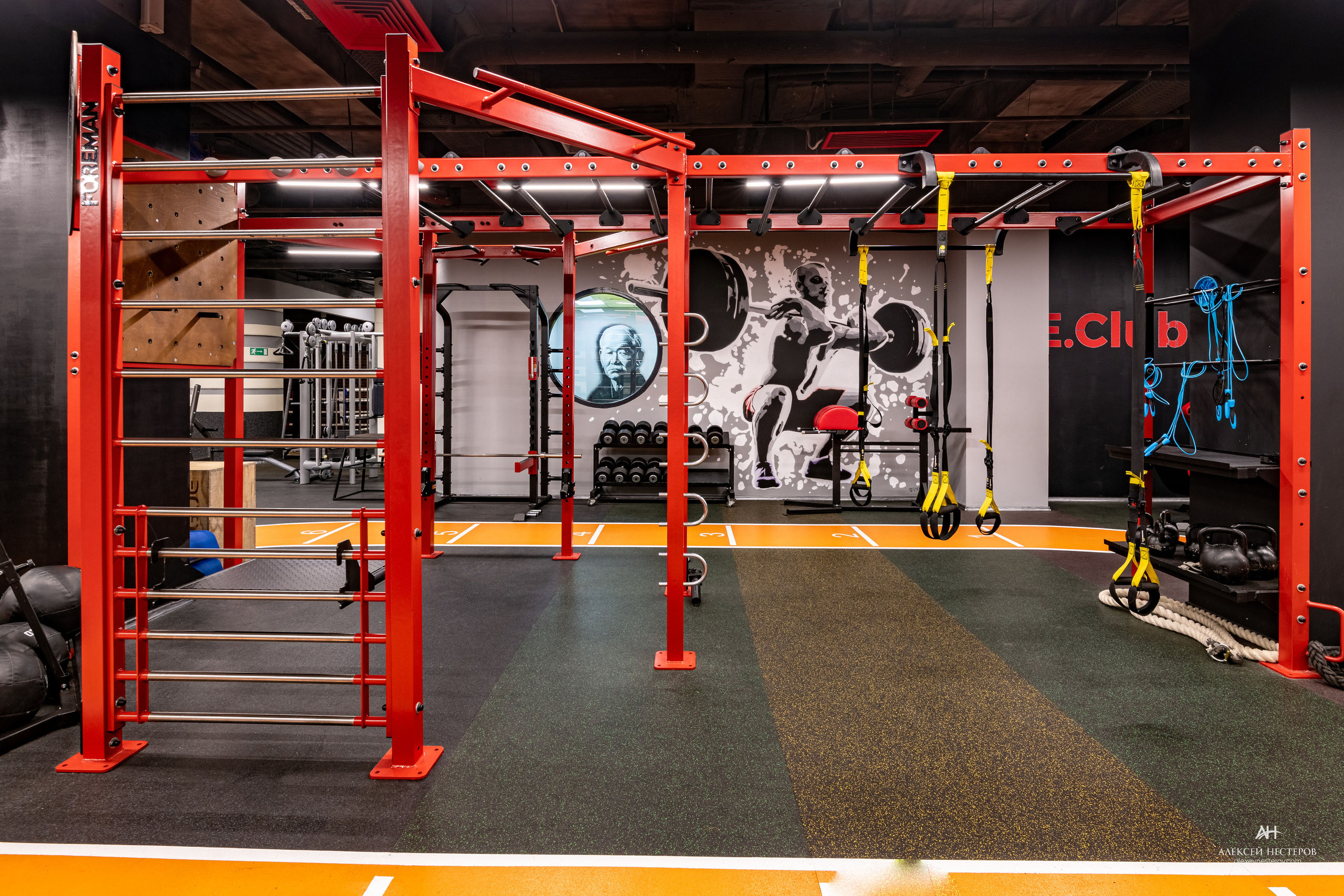 Тренажерные залы. Спортивный фитнес фотограф Алексей Нестеров