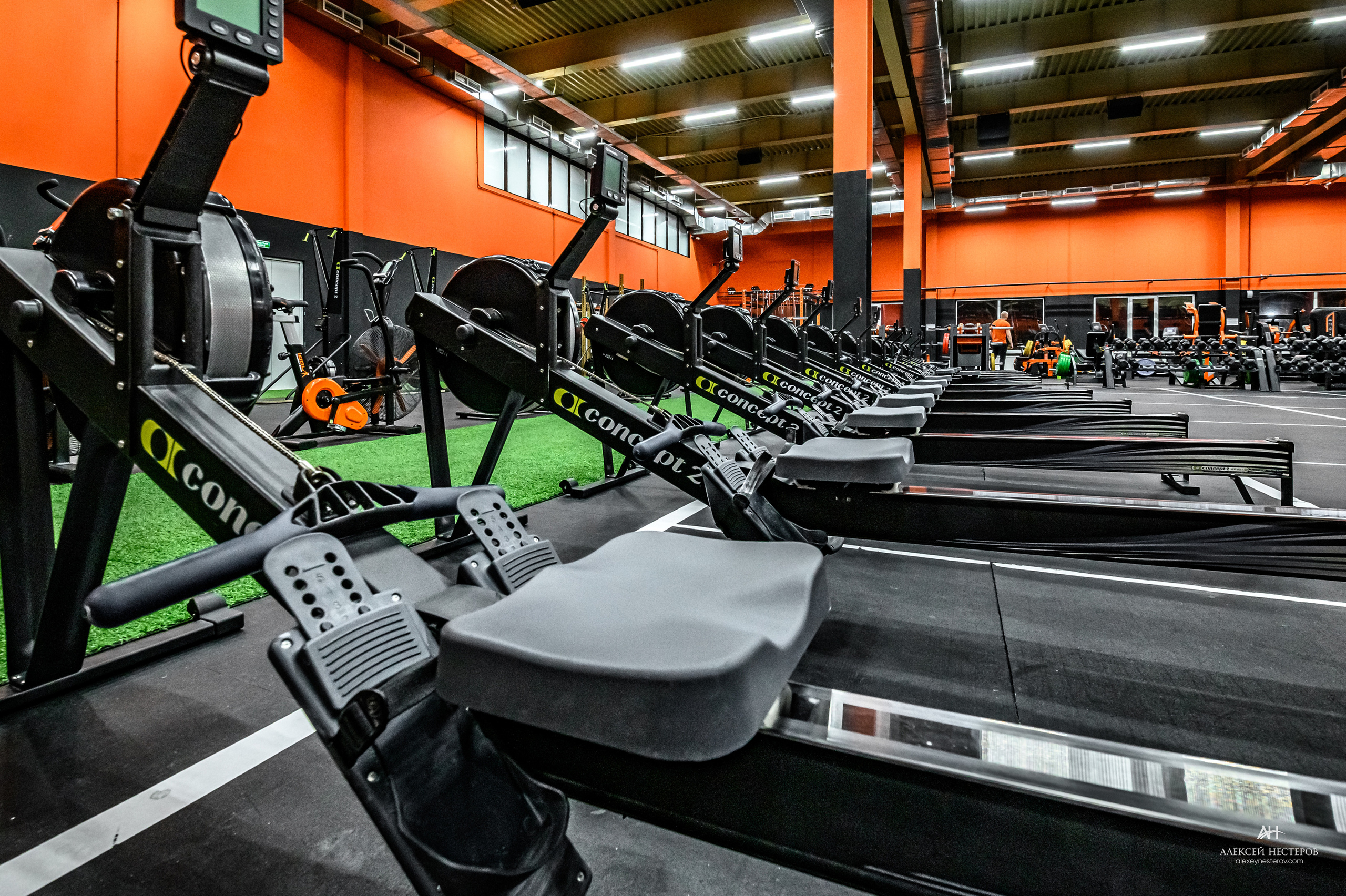 Тренажерные залы. Спортивный фитнес фотограф Алексей Нестеров