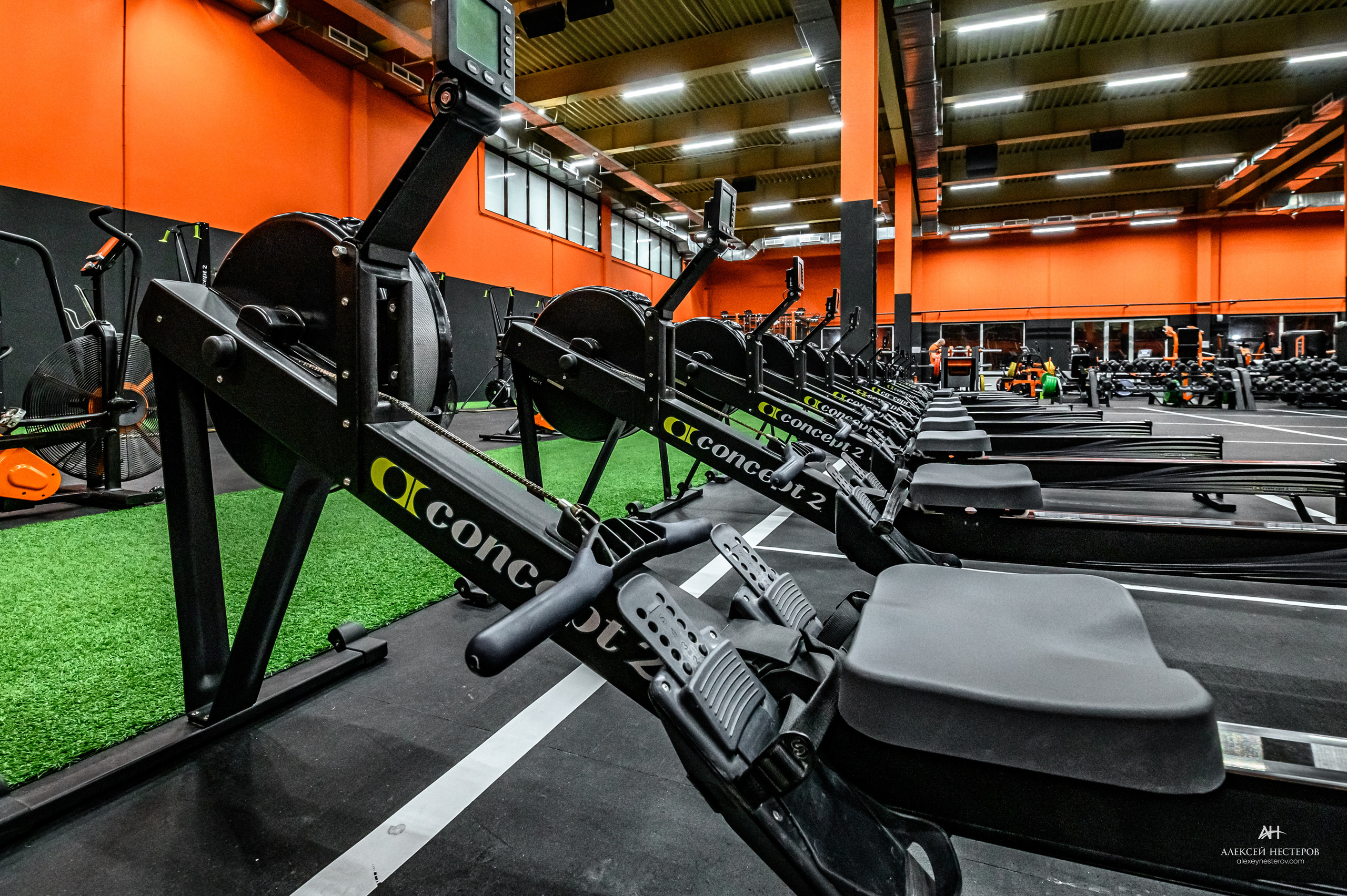 Тренажерные залы. Спортивный фитнес фотограф Алексей Нестеров