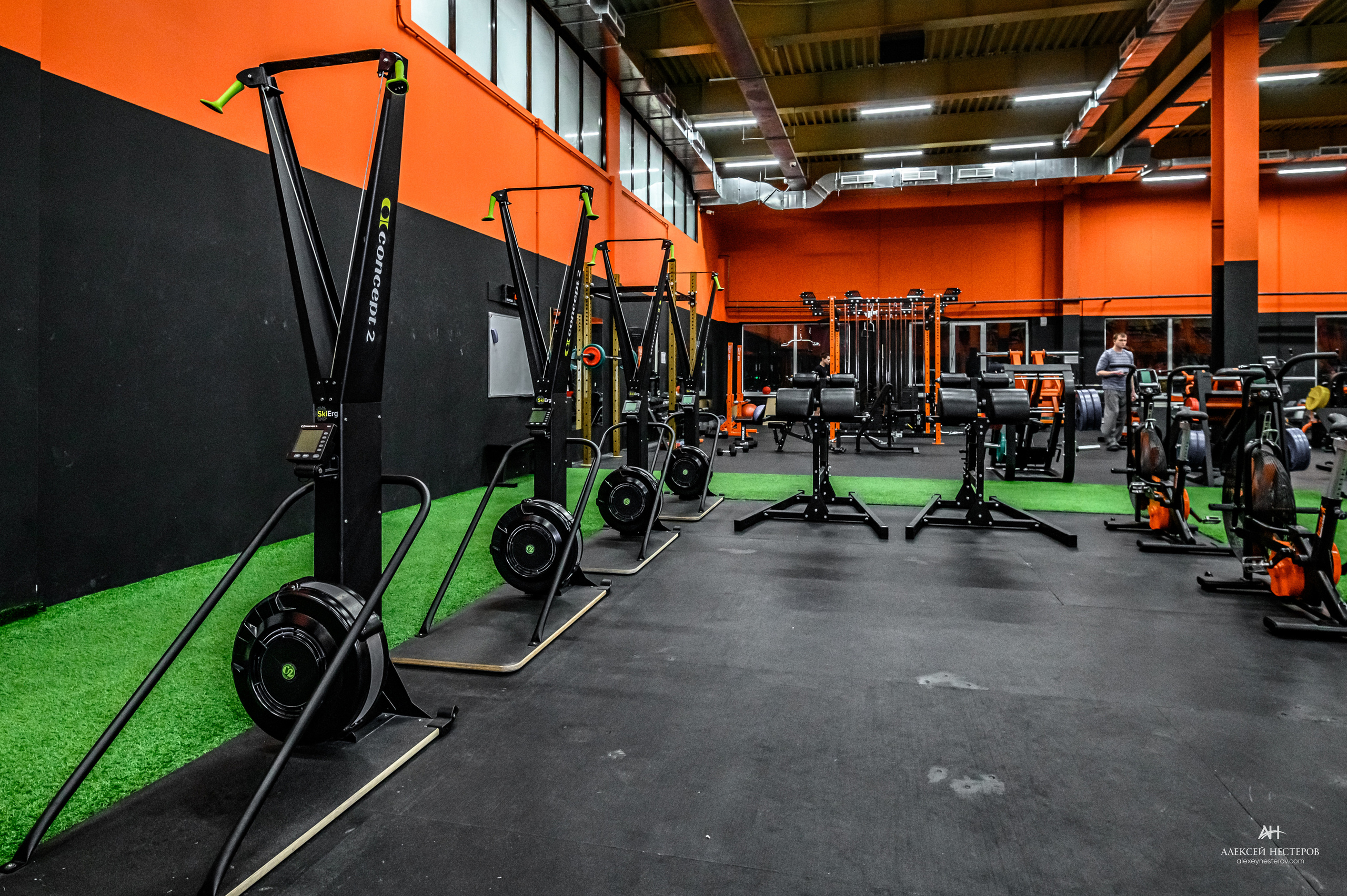 Тренажерные залы. Спортивный фитнес фотограф Алексей Нестеров