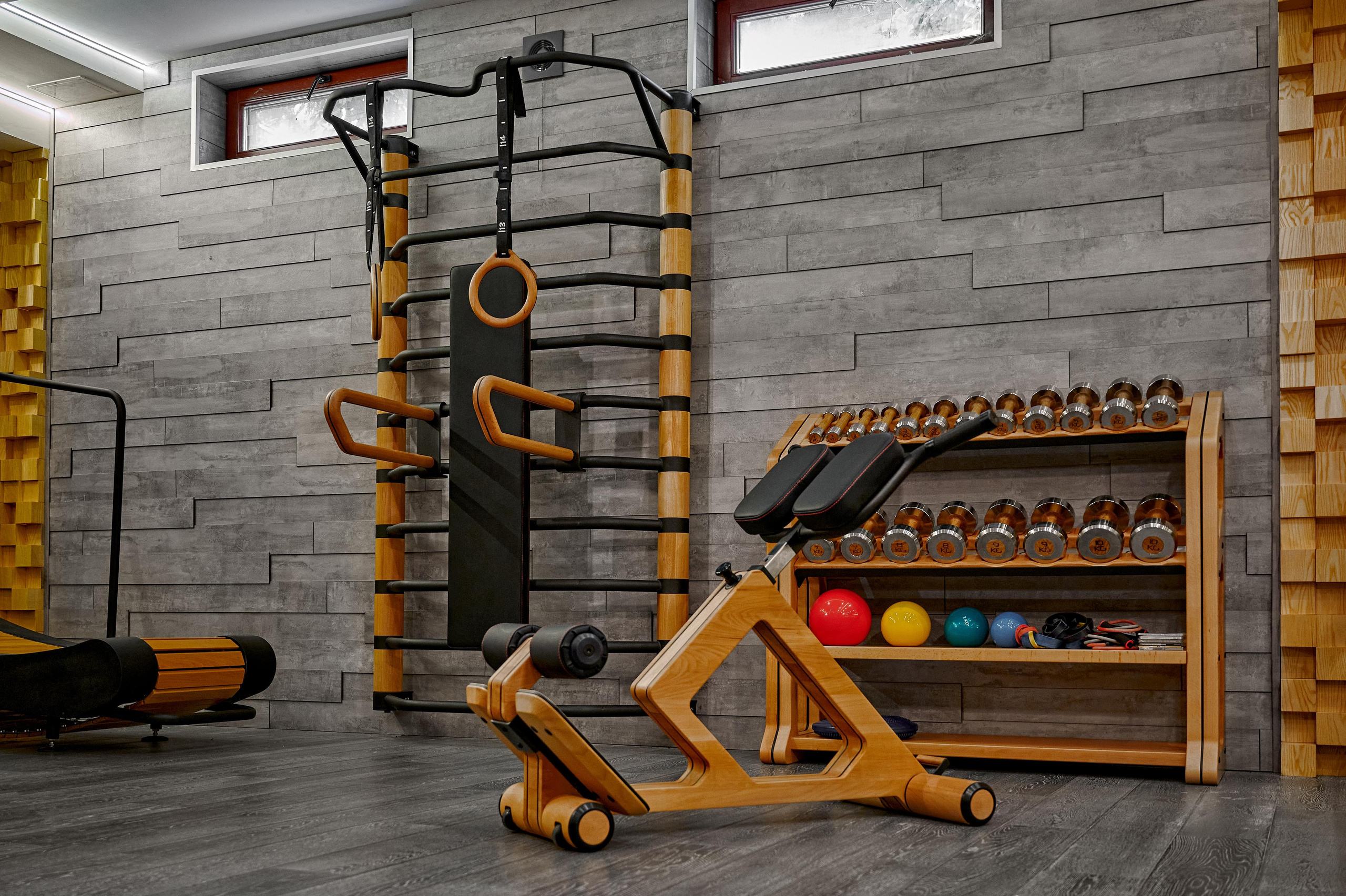 Частный спортзал. Спортивный фитнес фотограф Алексей Нестеров