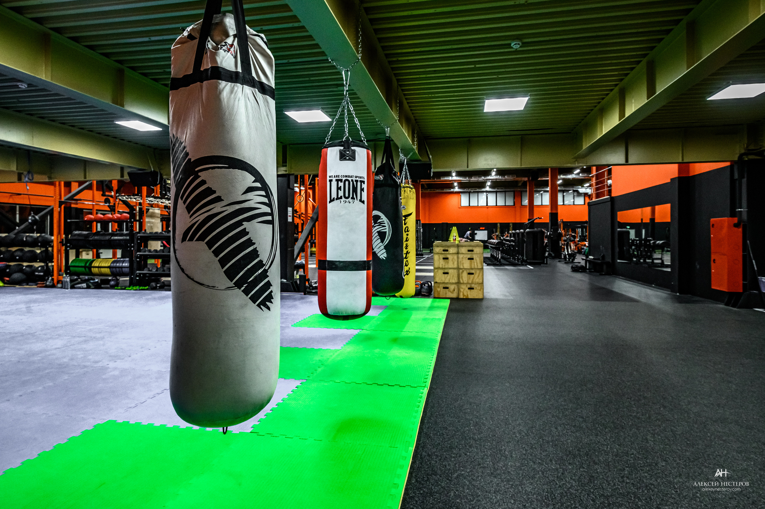 Тренажерные залы. Спортивный фитнес фотограф Алексей Нестеров
