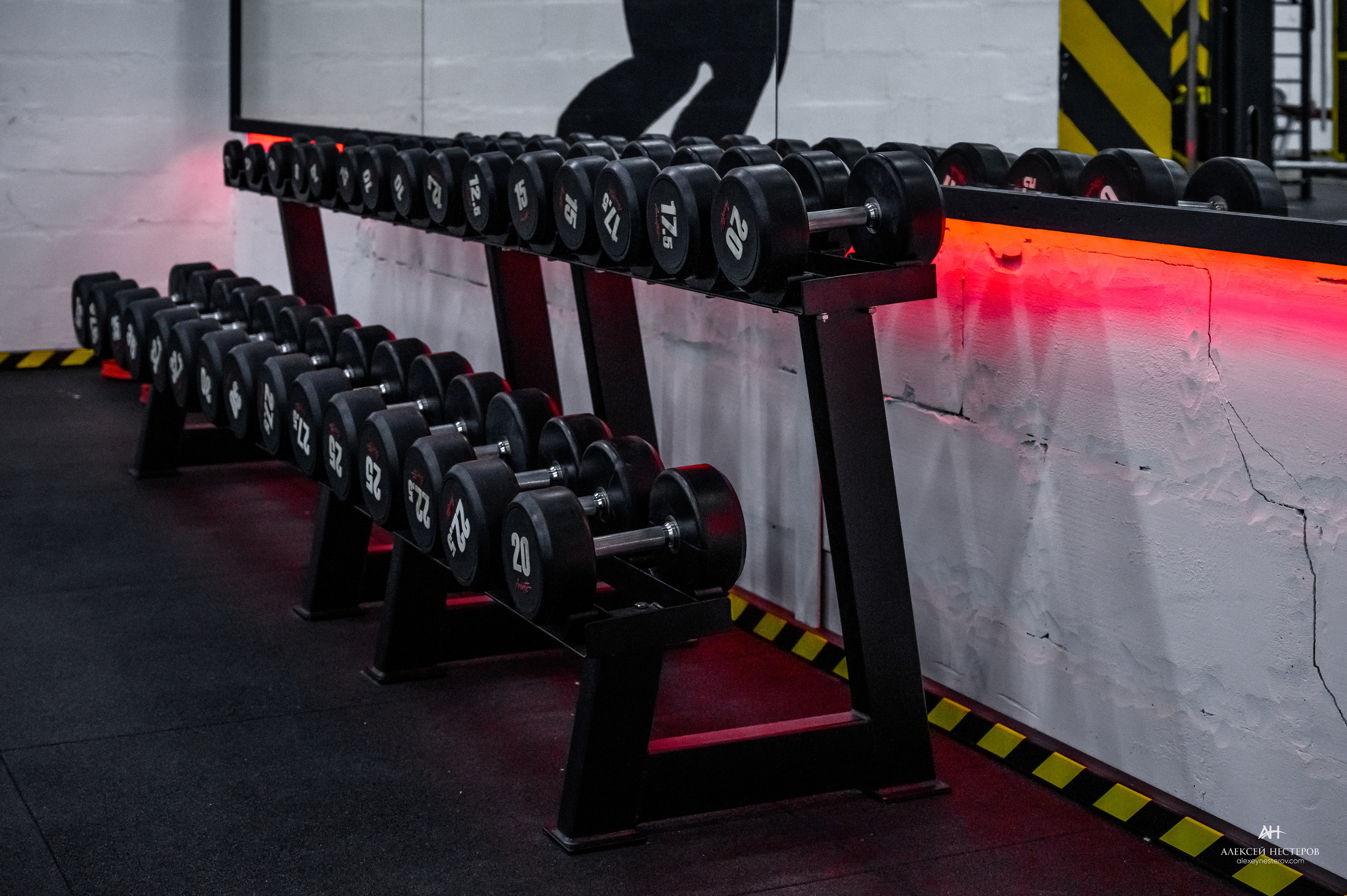 Тренажерные залы. Спортивный фитнес фотограф Алексей Нестеров