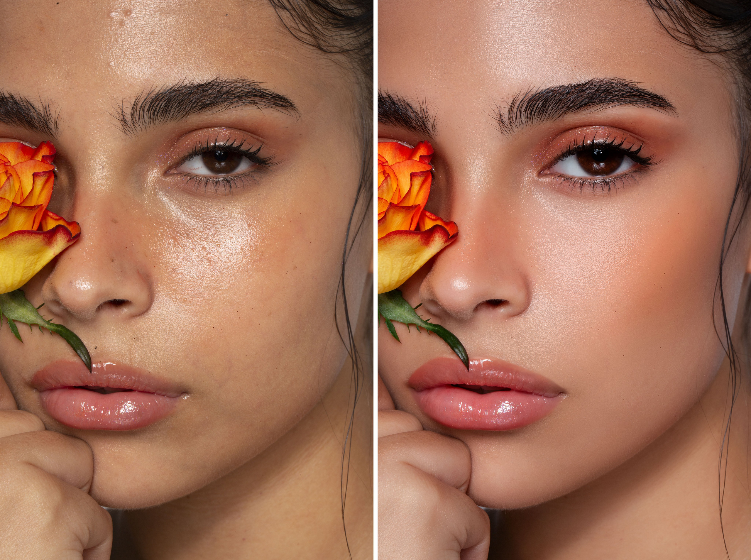 Ретушь до и после. Семейный и женский фотограф в Екатеринбурге Светлана Фиризен