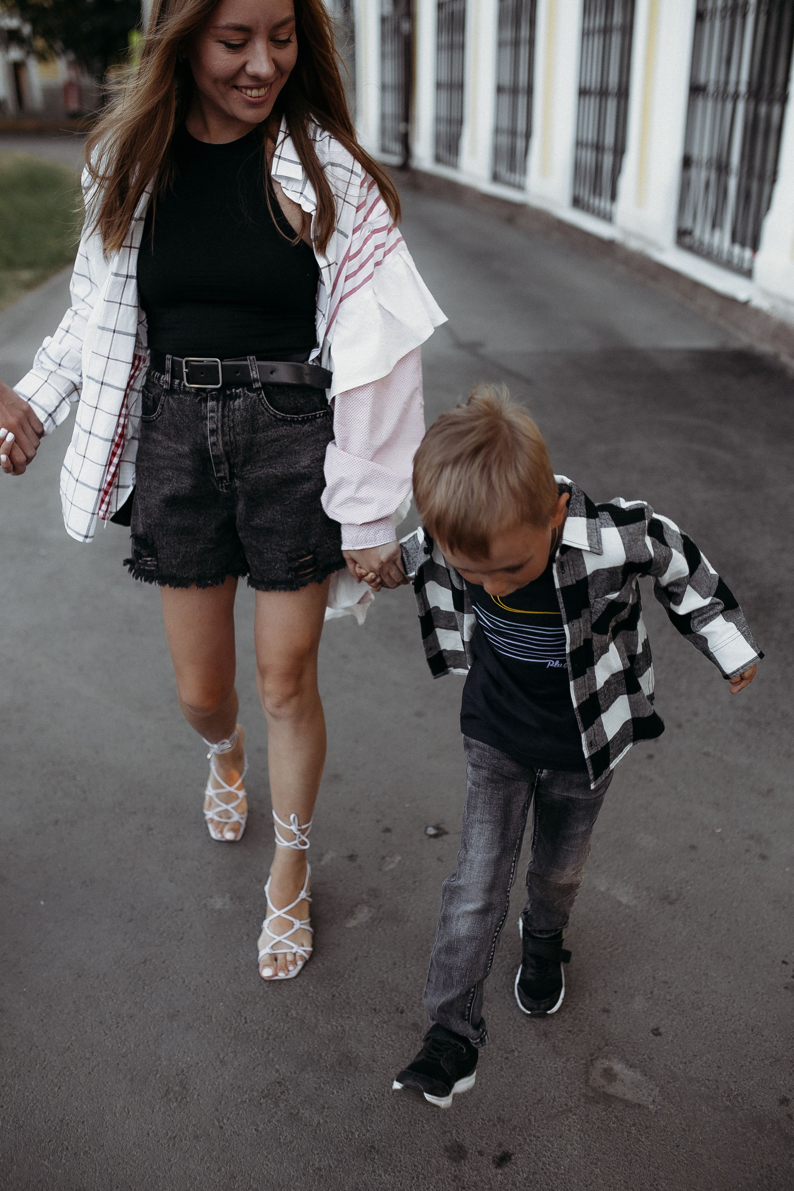 Городская прогулка. Семейный и домашний фотограф в Уфе Ирина Гарасюта