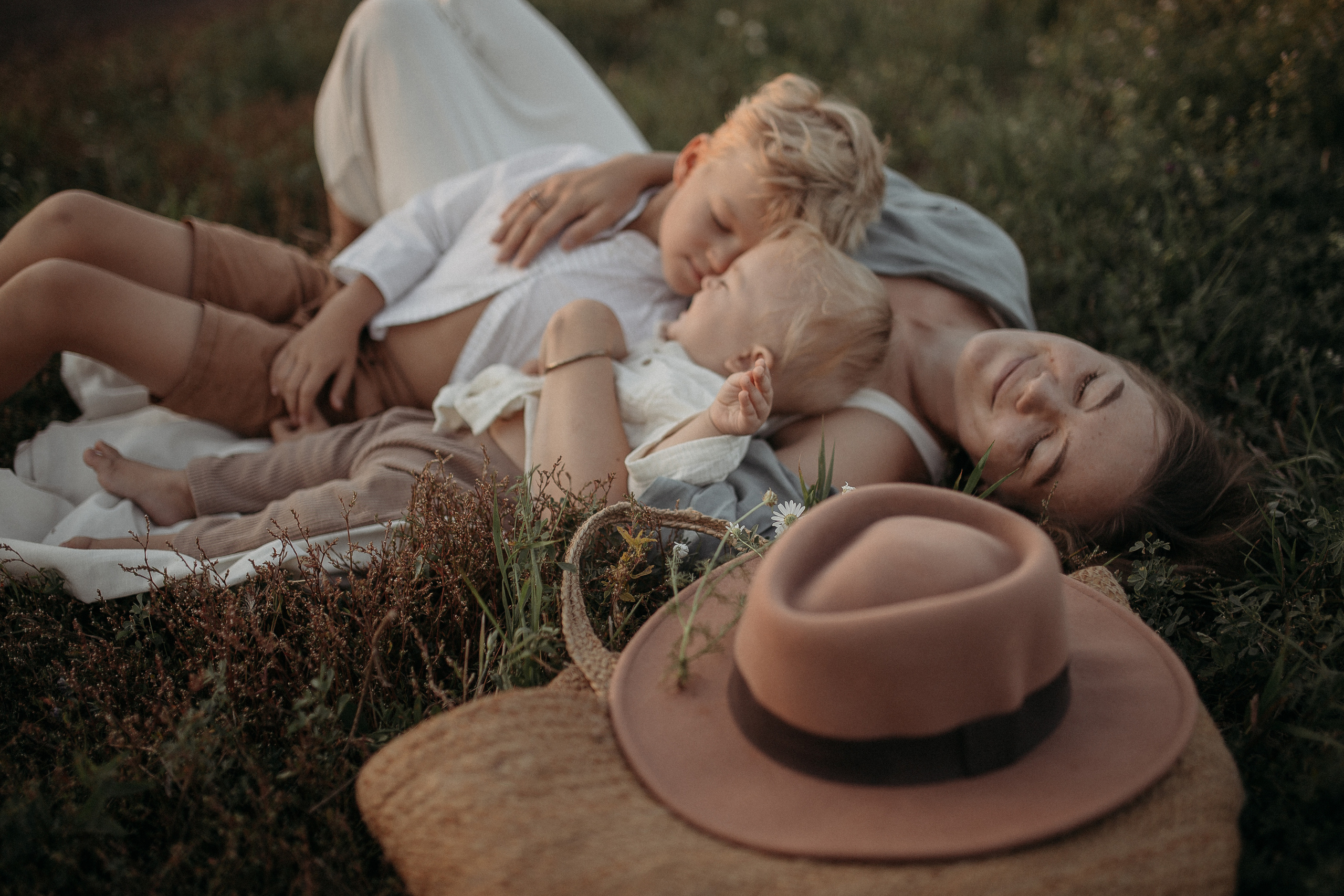 Семейная закатная. Семейный и домашний фотограф в Уфе Ирина Гарасюта