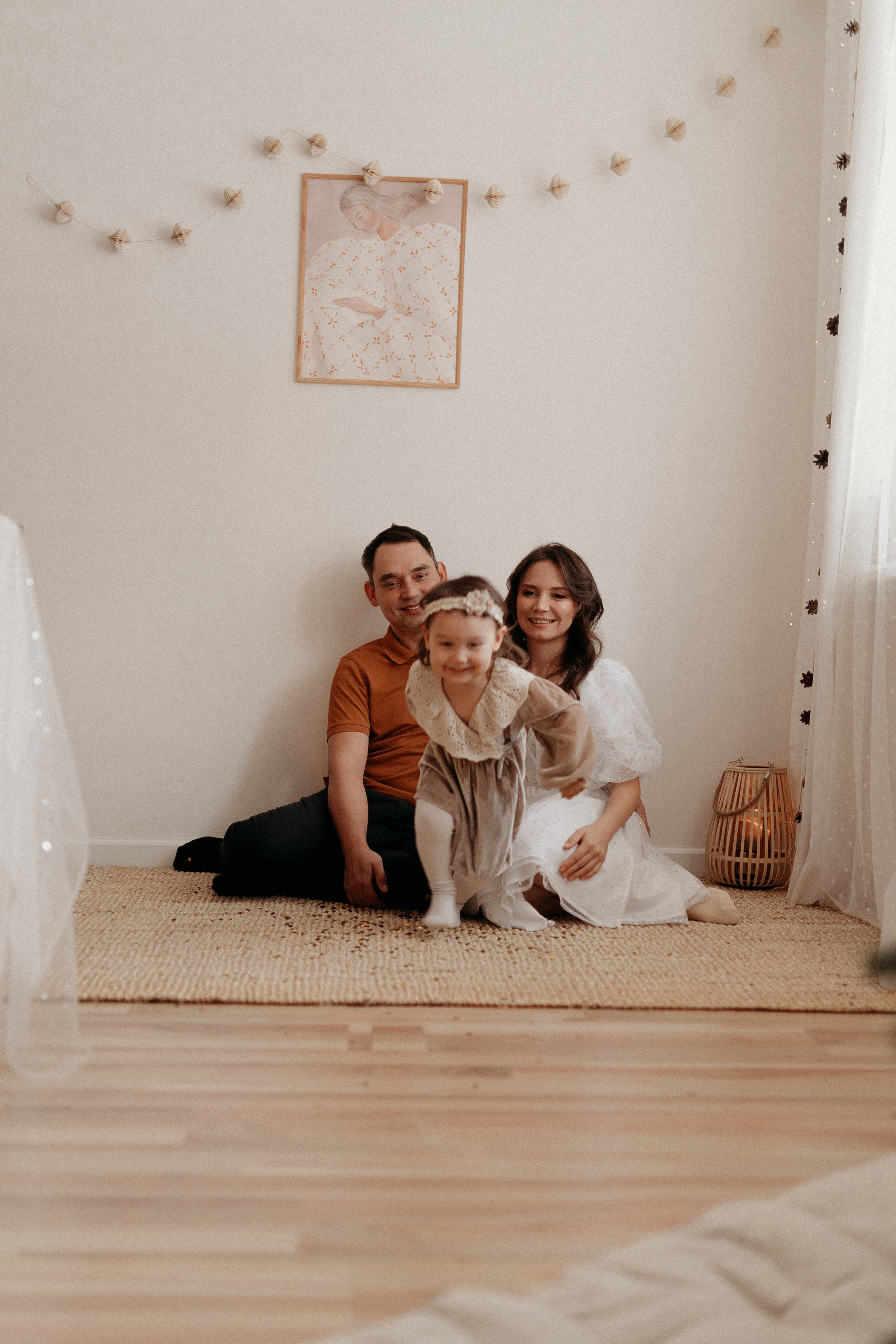 Милая предновогодняя история семьи Гузель, Альберта и Аделюши. Семейный и домашний фотограф в Уфе Ирина Гарасюта