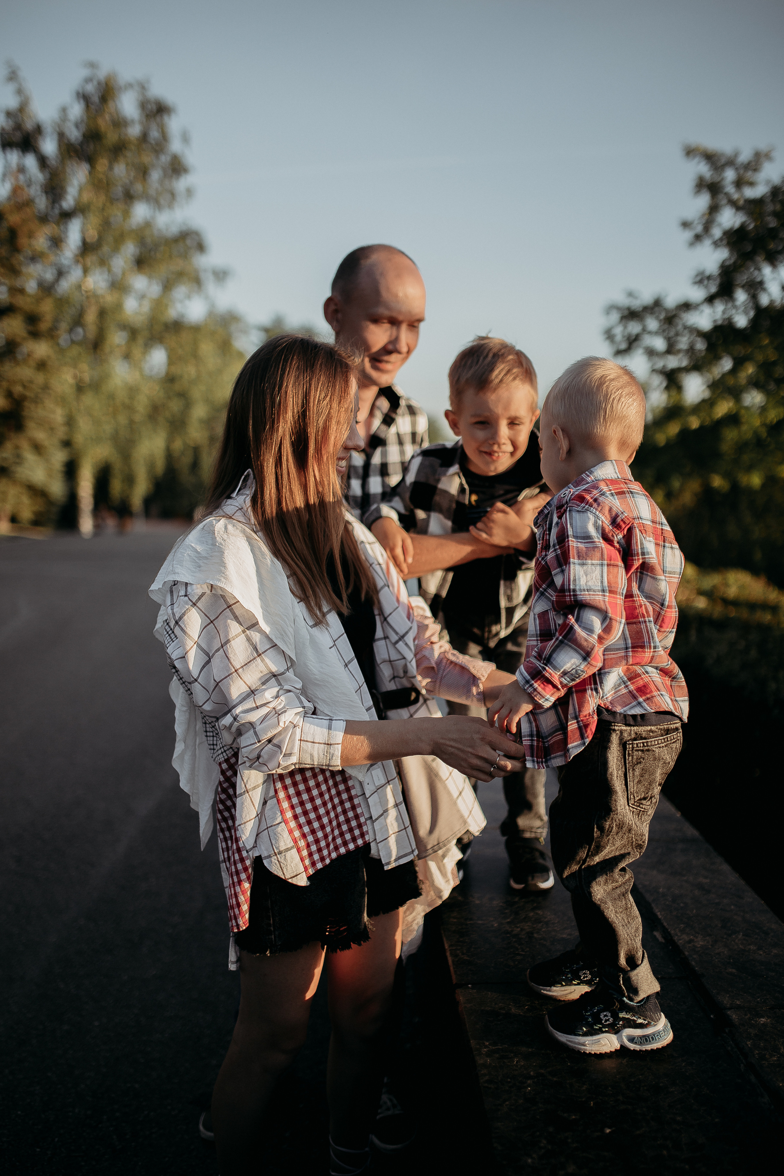 Городская прогулка. Семейный и домашний фотограф в Уфе Ирина Гарасюта