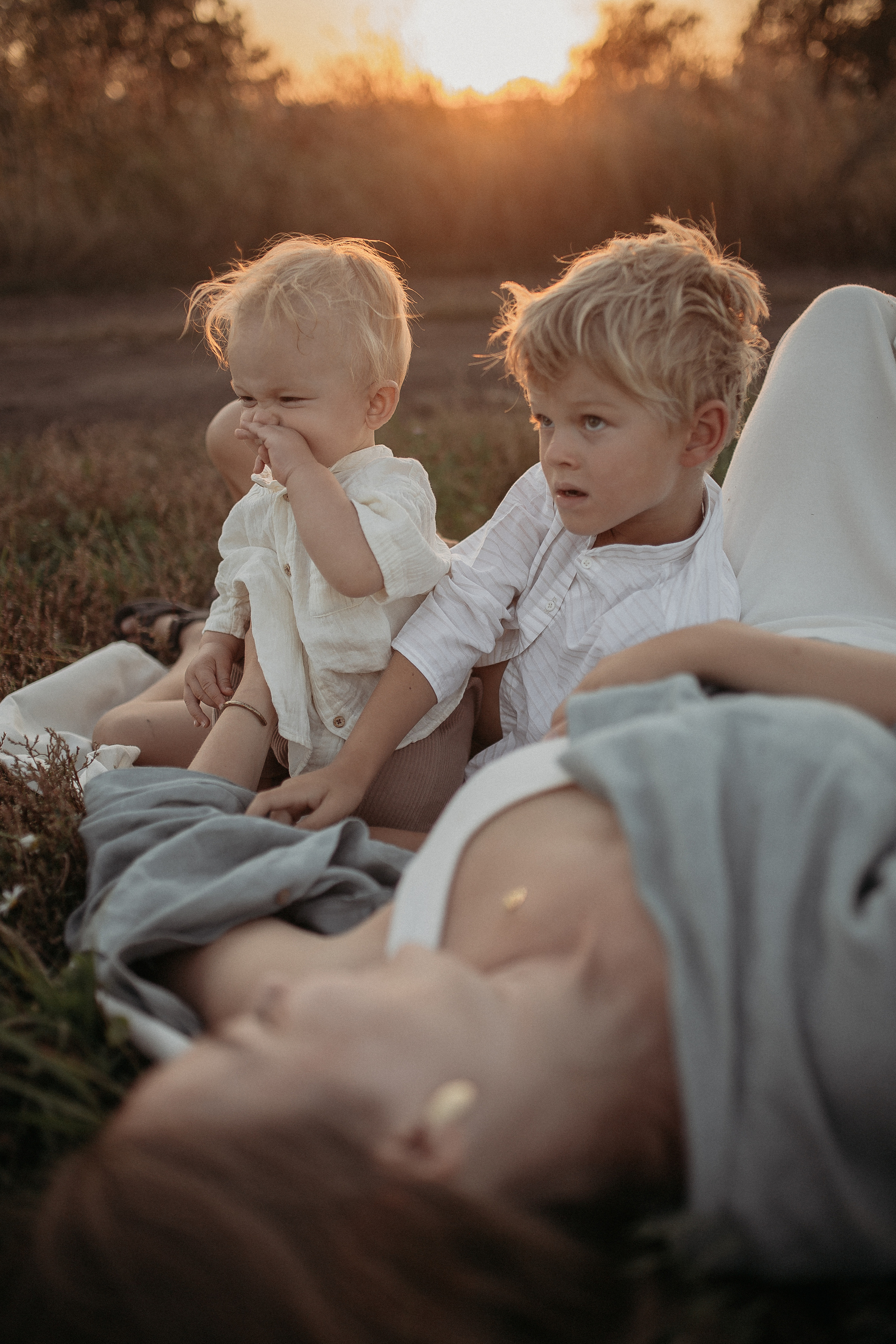 Семейная закатная. Семейный и домашний фотограф в Уфе Ирина Гарасюта