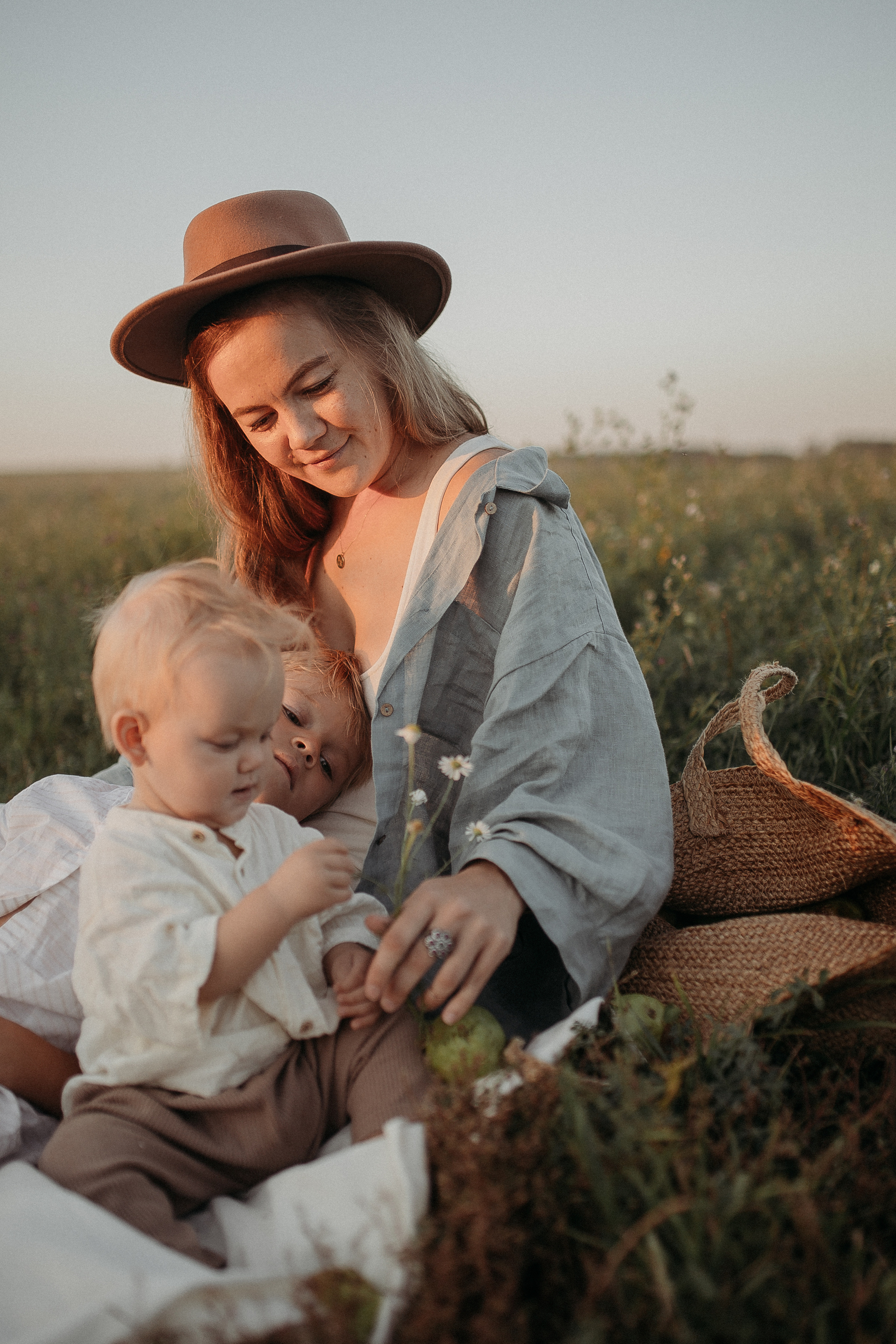 Семейная закатная. Семейный и домашний фотограф в Уфе Ирина Гарасюта
