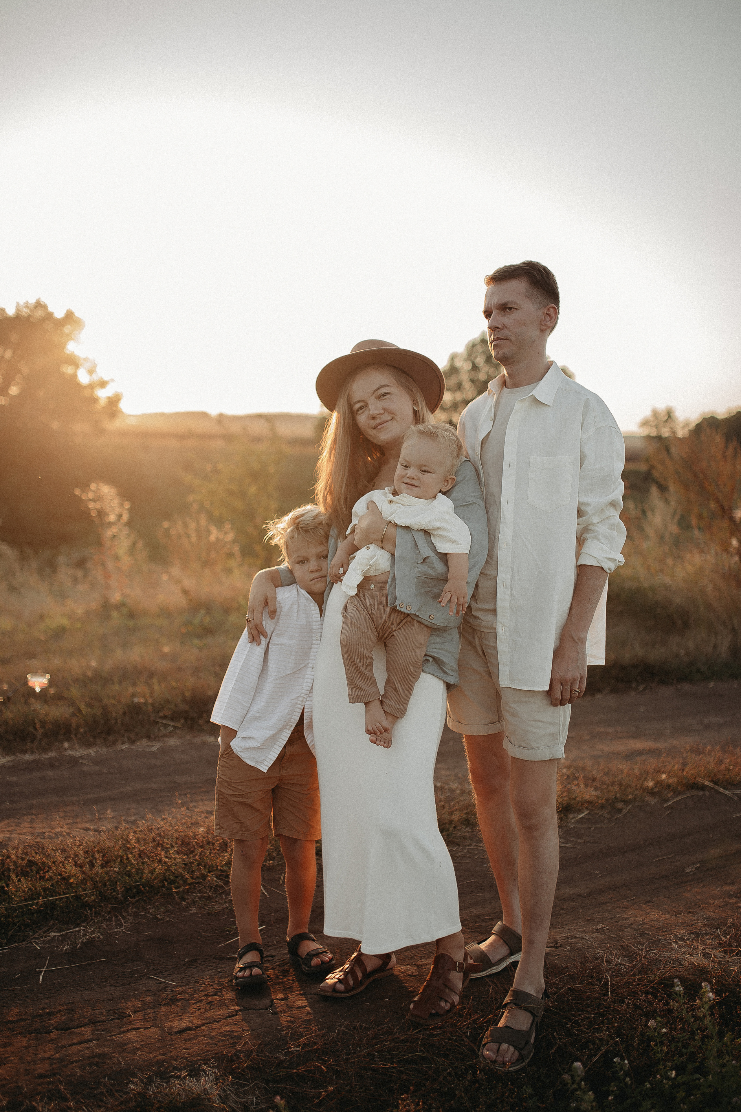 Семейная закатная. Семейный и домашний фотограф в Уфе Ирина Гарасюта