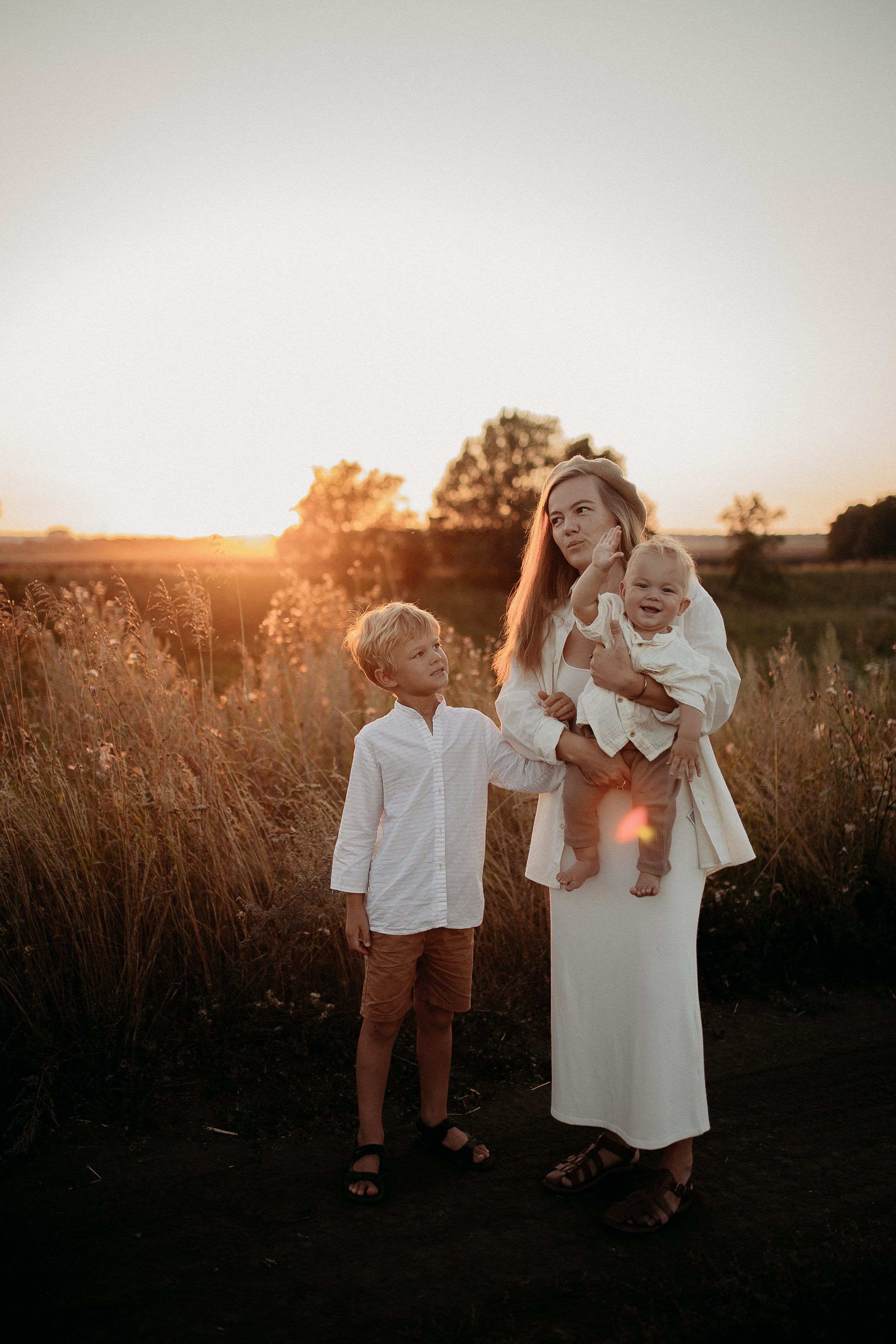 Семейная закатная. Семейный и домашний фотограф в Уфе Ирина Гарасюта