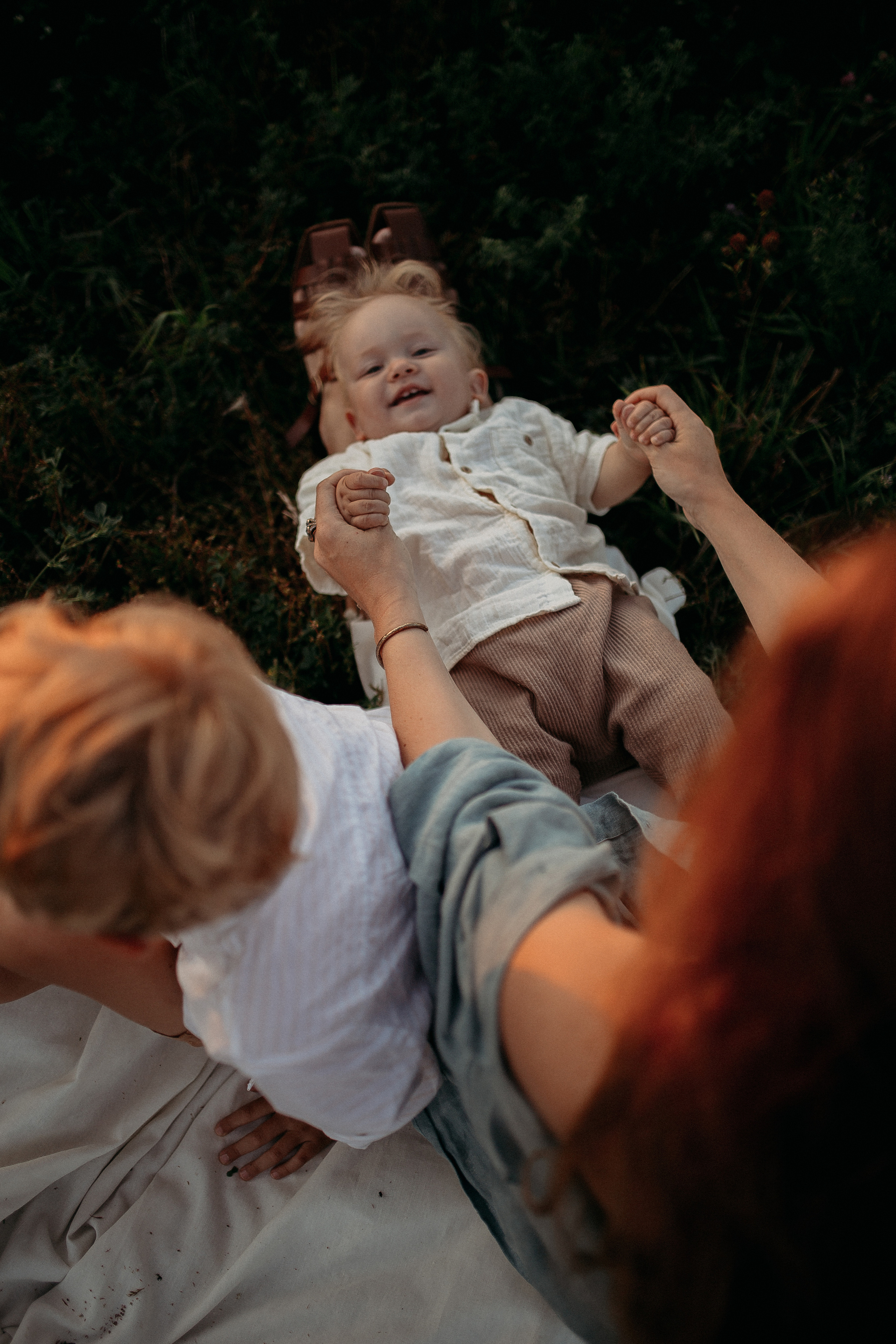 Семейная закатная. Семейный и домашний фотограф в Уфе Ирина Гарасюта