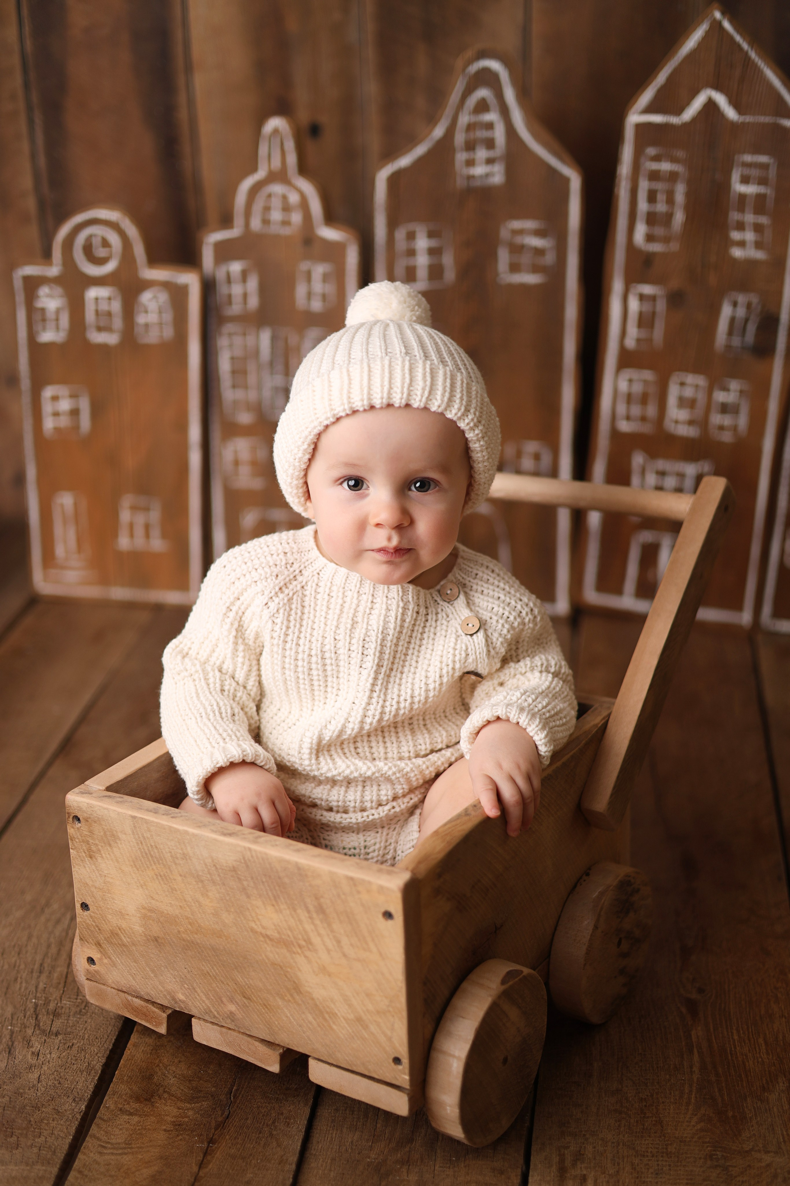 Максиму 11 месяцев. Фотограф новорожденных Москва. Ньюборн фотограф Москва