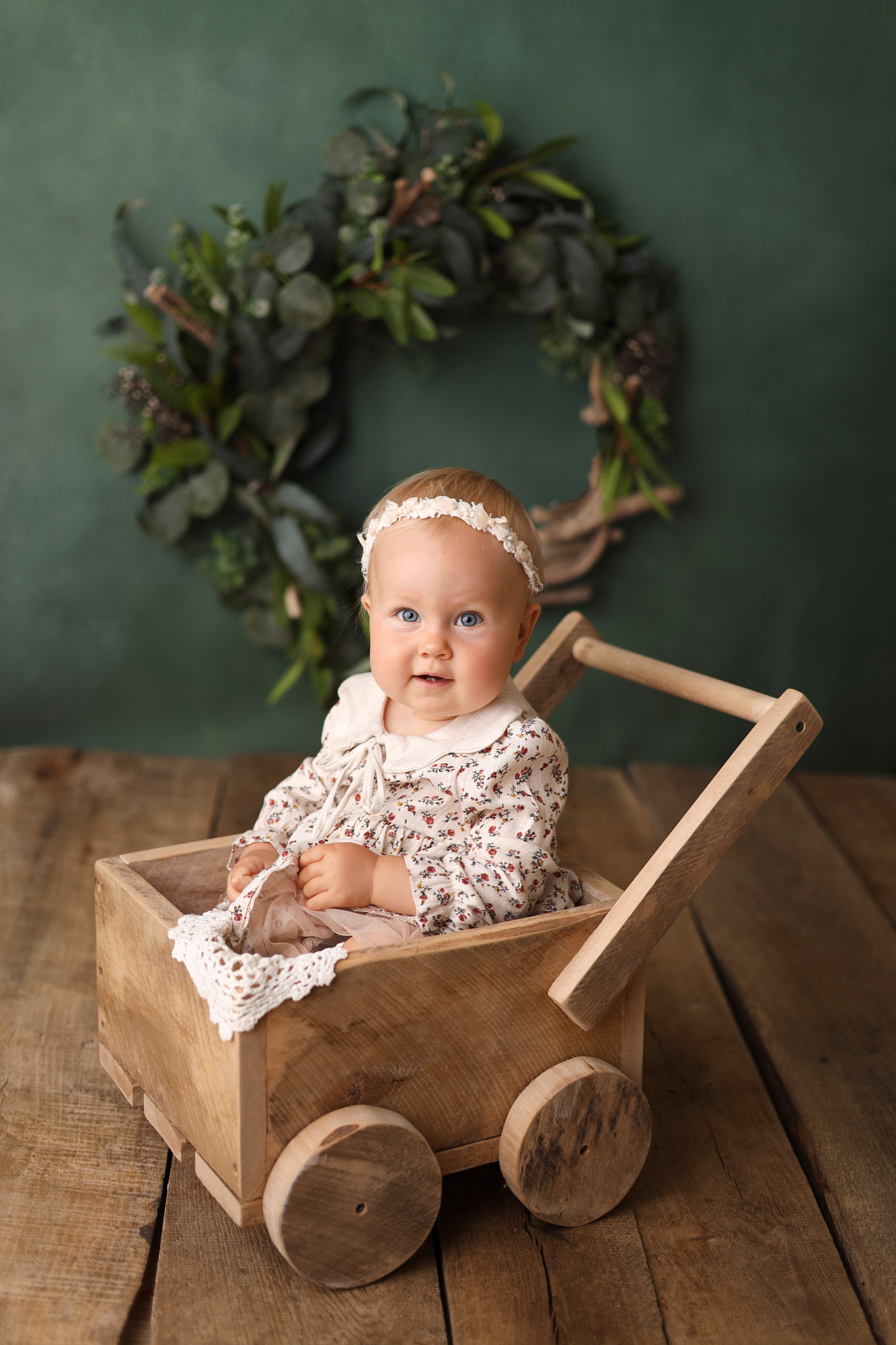 Детская фотосессия на 1 годик для Киры. Фотограф новорожденных Москва. Ньюборн фотограф Москва