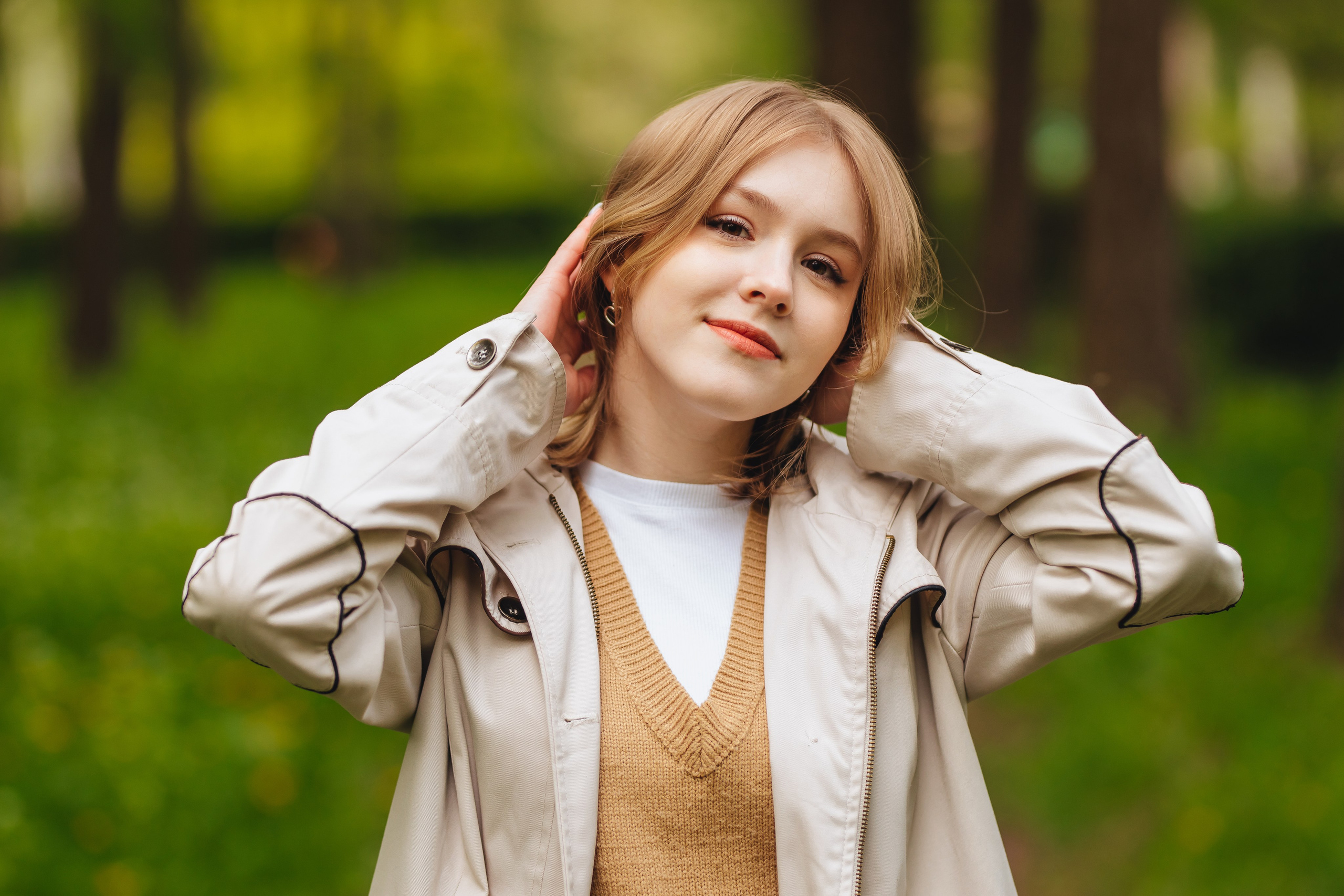 11 класс в парке. Свадебный и семейный фотограф в Туле и области Маша Костина