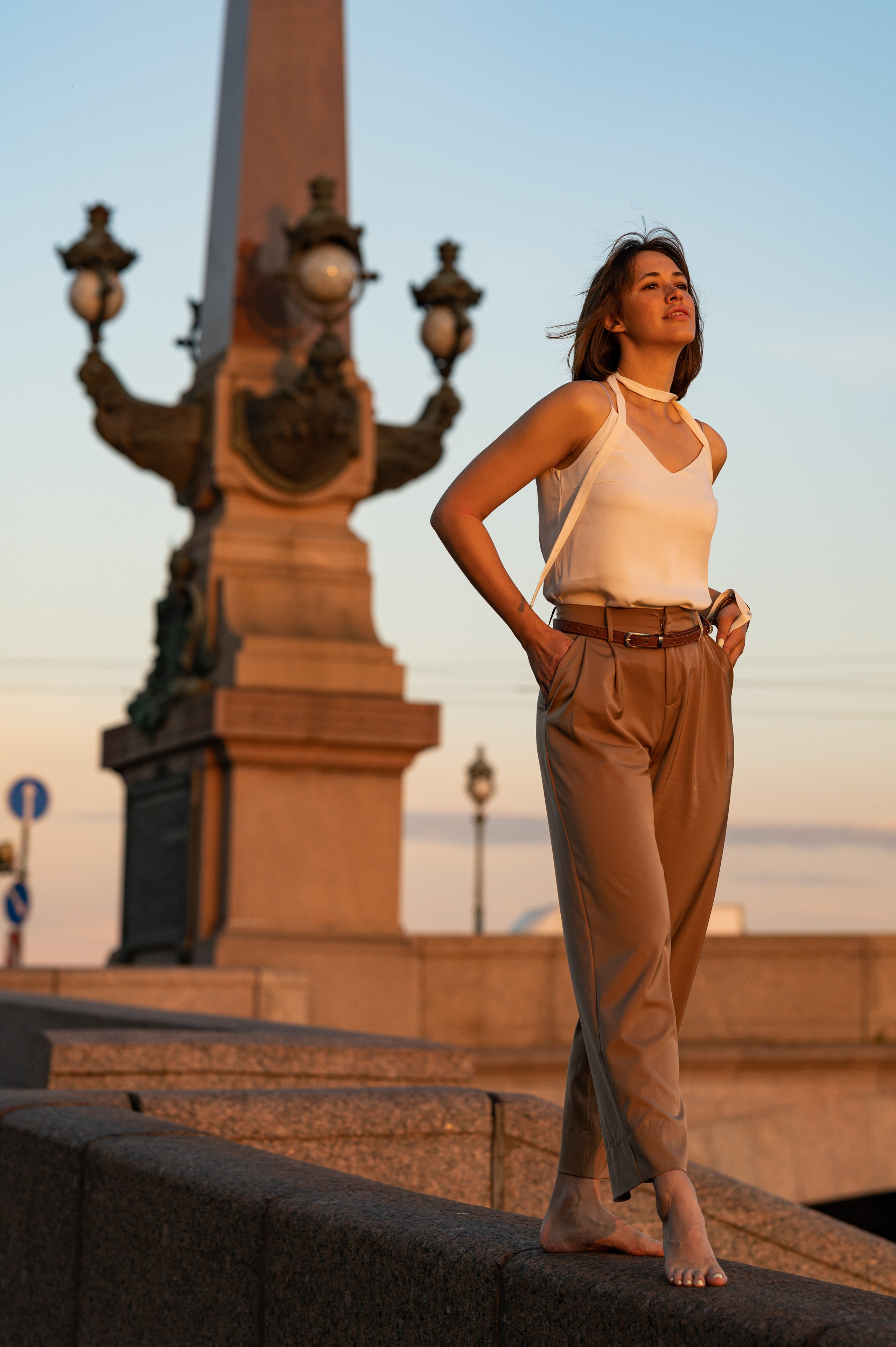 Лиза — Питер и рассвет. Photographer Yulia Lushnikova, Based in Valencia