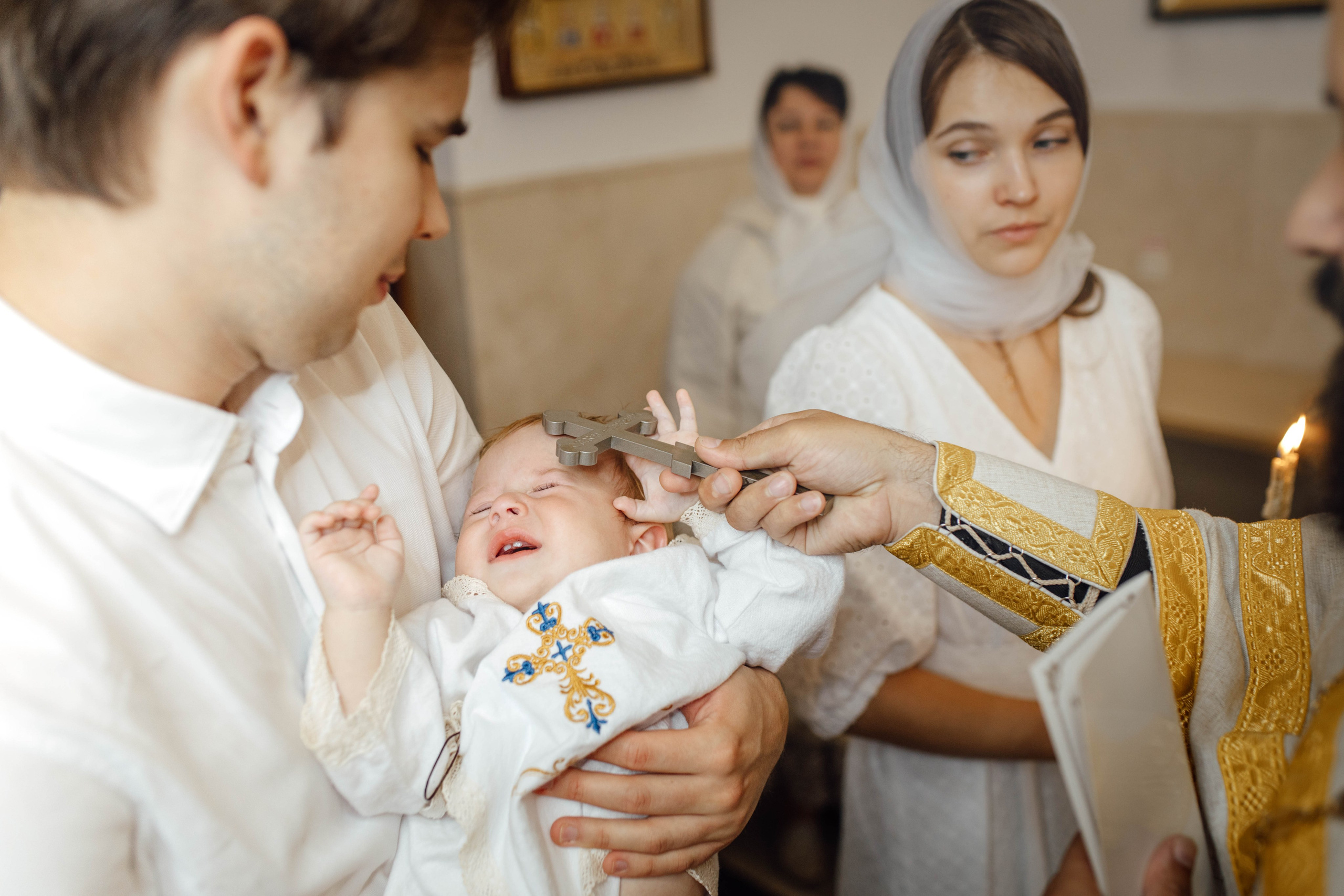 Крещение Льва, храм Марии Магдалины, август 25