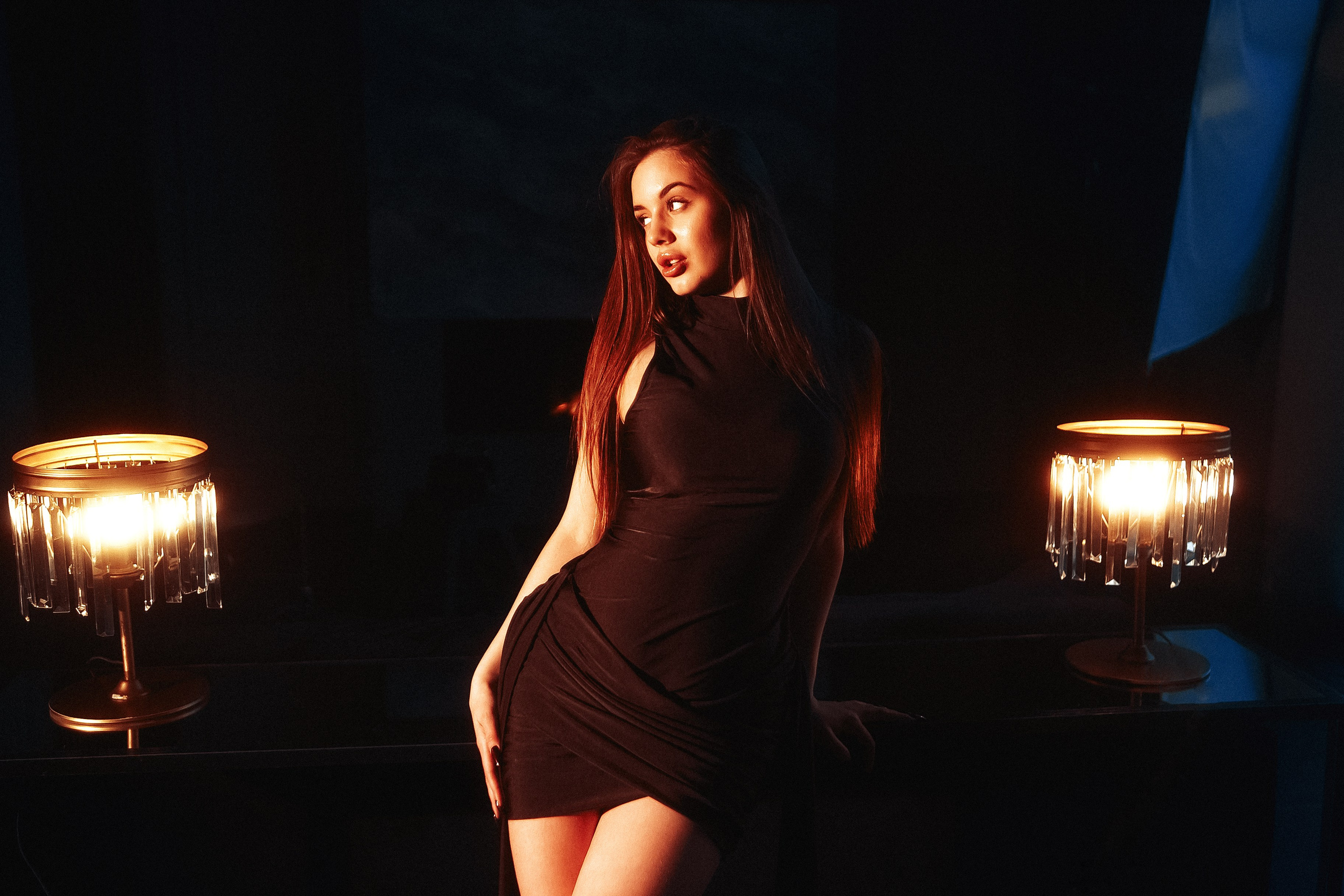 Фотосессия в студии для Полины в Новосибирске. Фотограф в Новосибирске Владислав Унтерберг