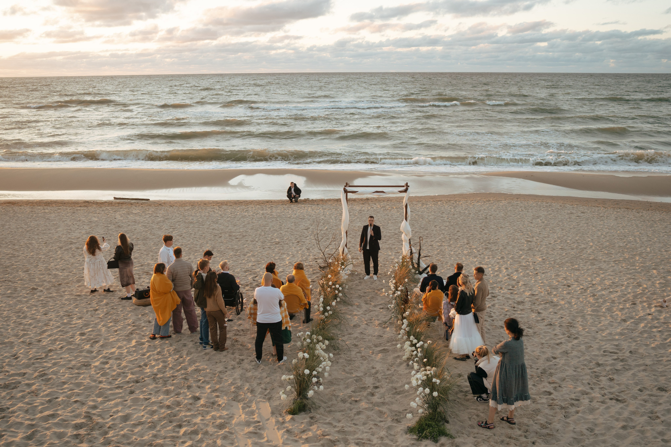 Алима & Никита. Куршская коса. Оформление свадеб, декор свадеб Вера Маркова, Москва
